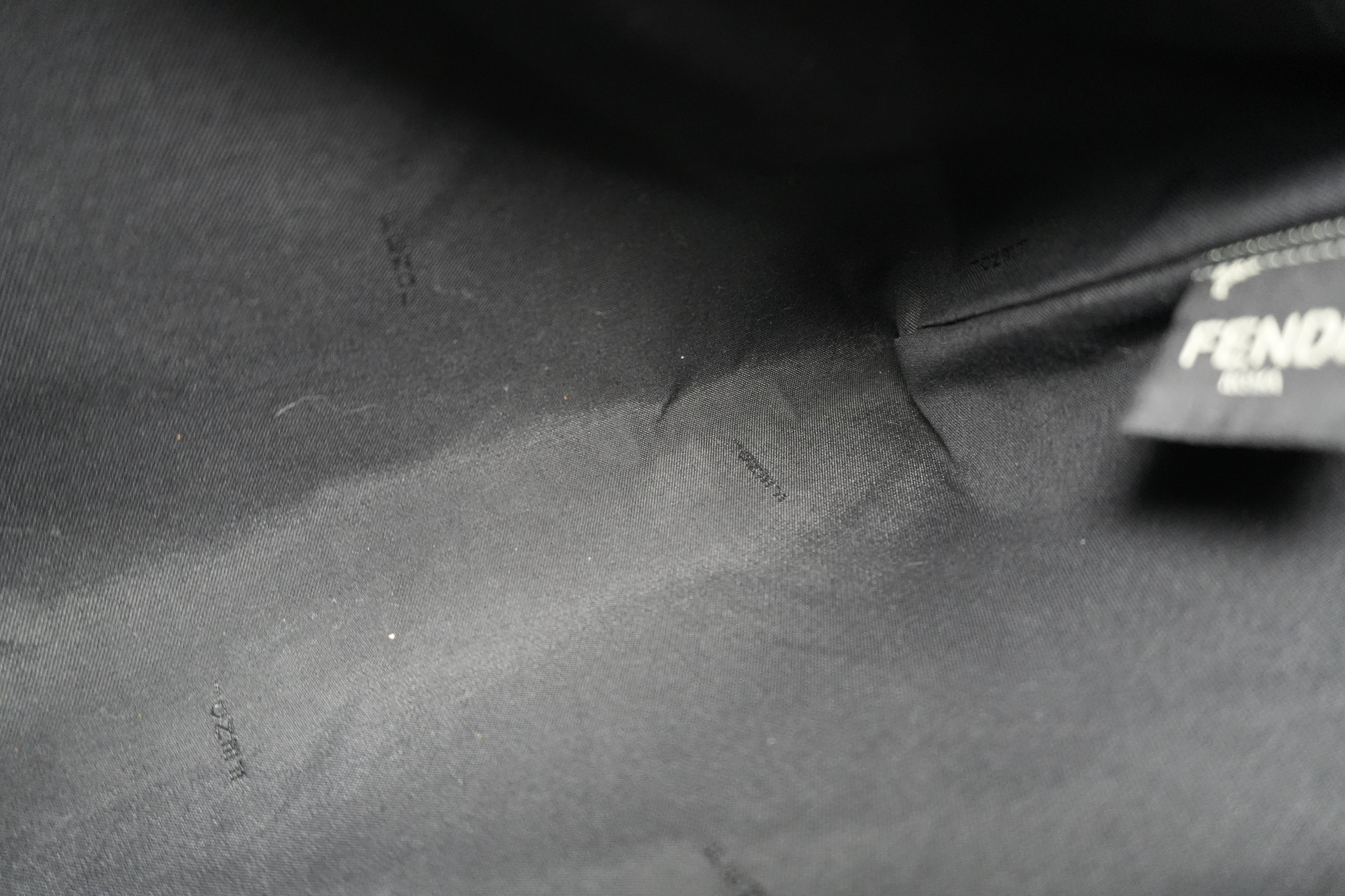 Fendi Clutch Bag Pink Leather Used