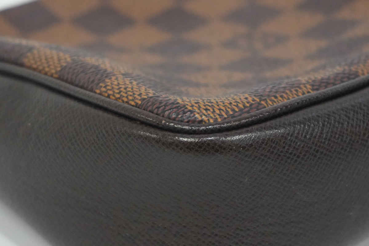 Pre-Owned Louis Vuitton Damier Ebene Trousse Makeup Pouch Handbag