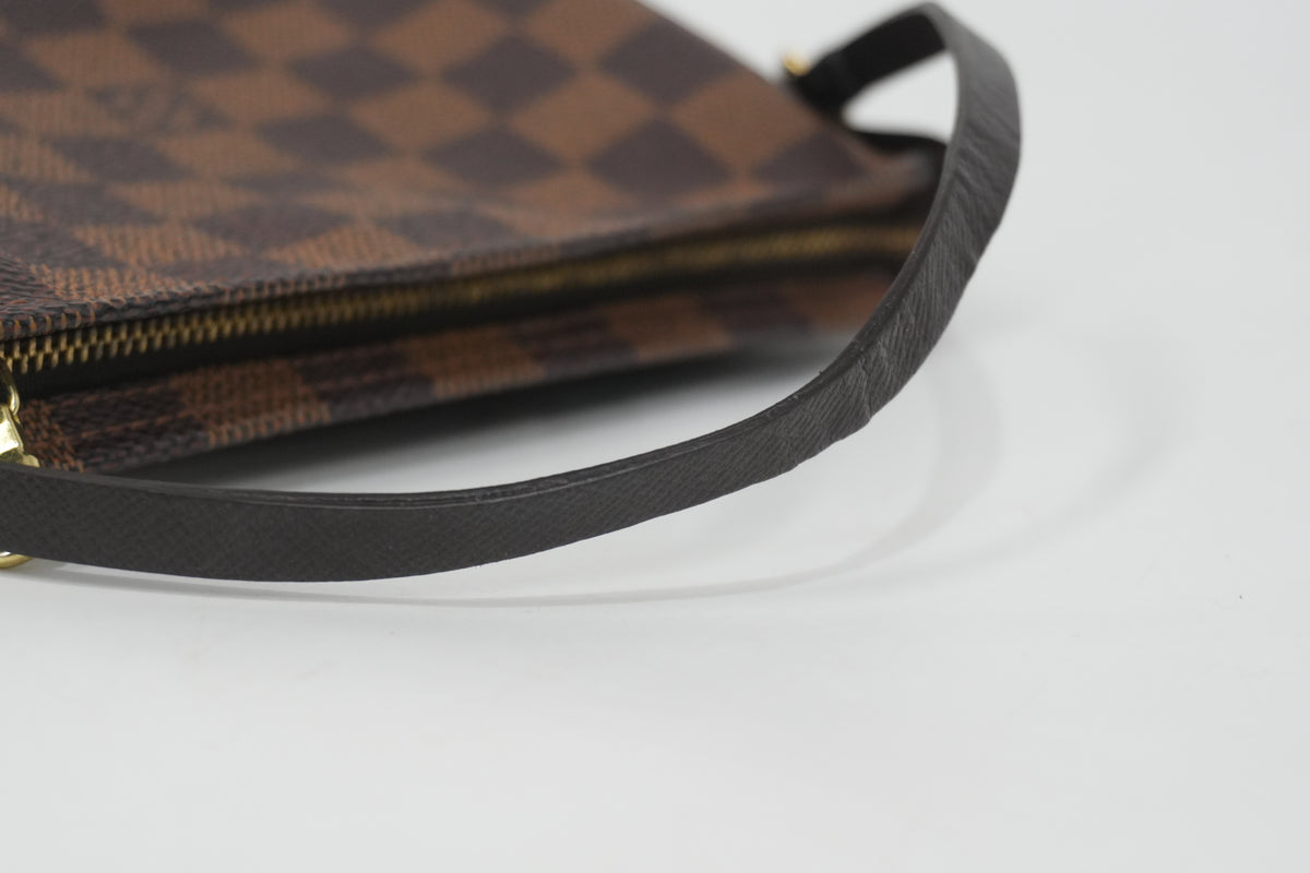 Pre-Owned Louis Vuitton Damier Ebene Trousse Makeup Pouch Handbag