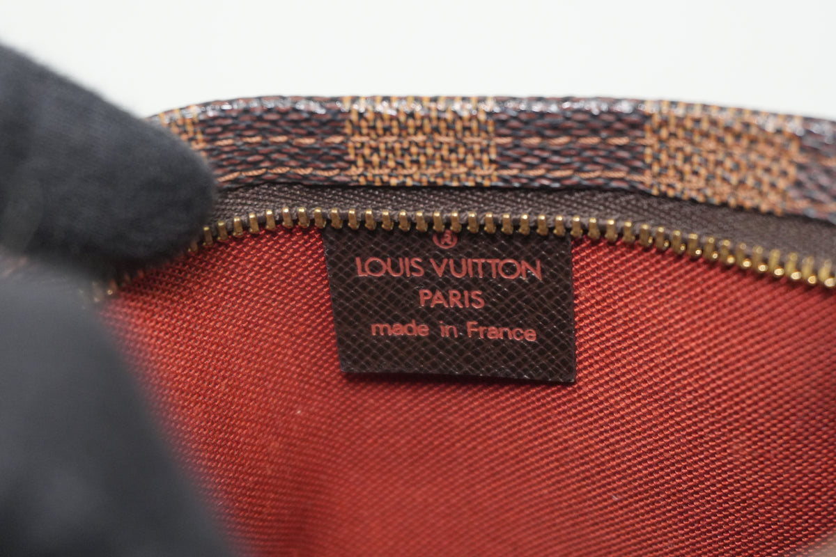 Pre-Owned Louis Vuitton Damier Ebene Trousse Makeup Pouch Handbag