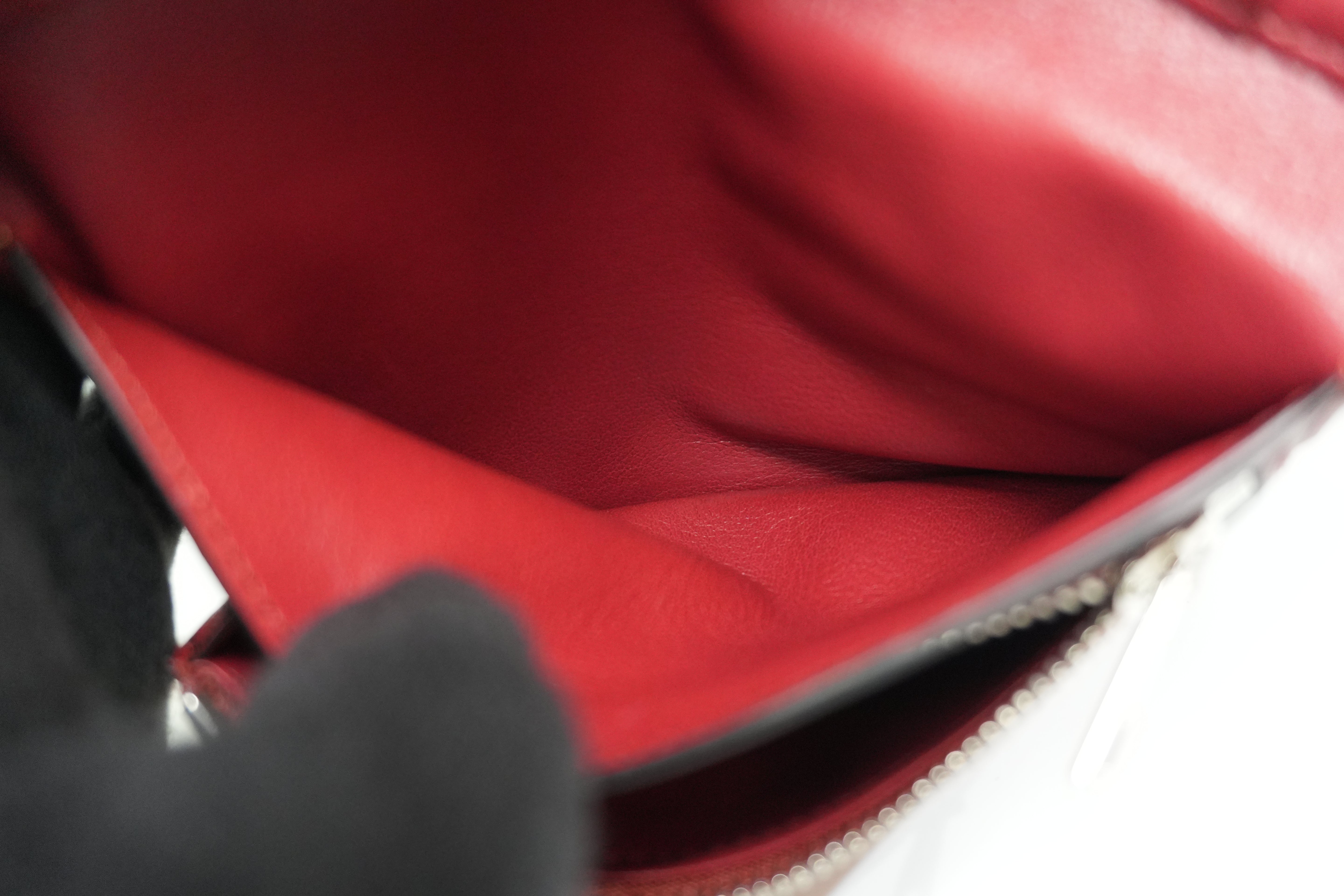 Pre-owned Loewe Leather Cover Wallet Brown