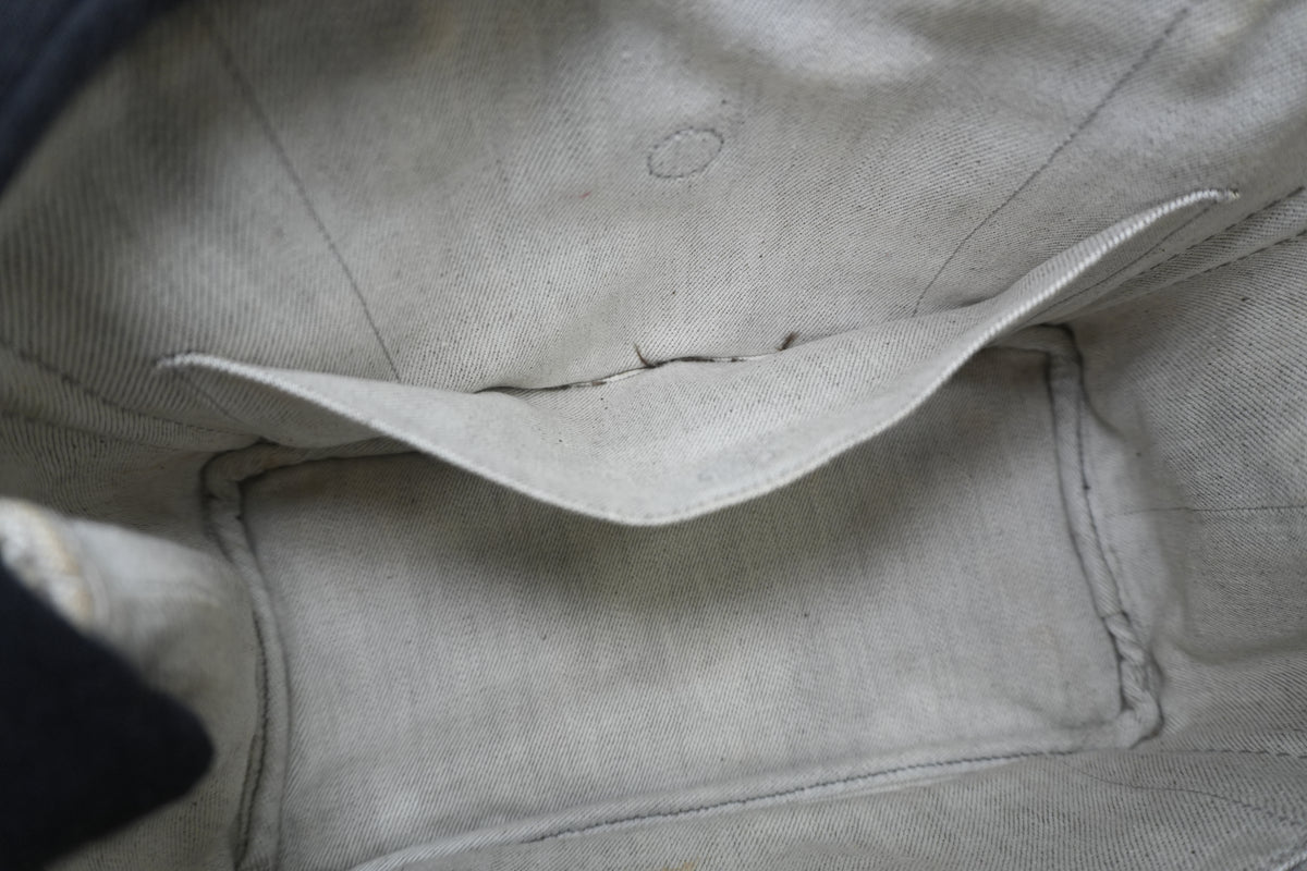 Pre-Owned Prada Fabric Canvas two Way Canapa Shoulder Bag Gray