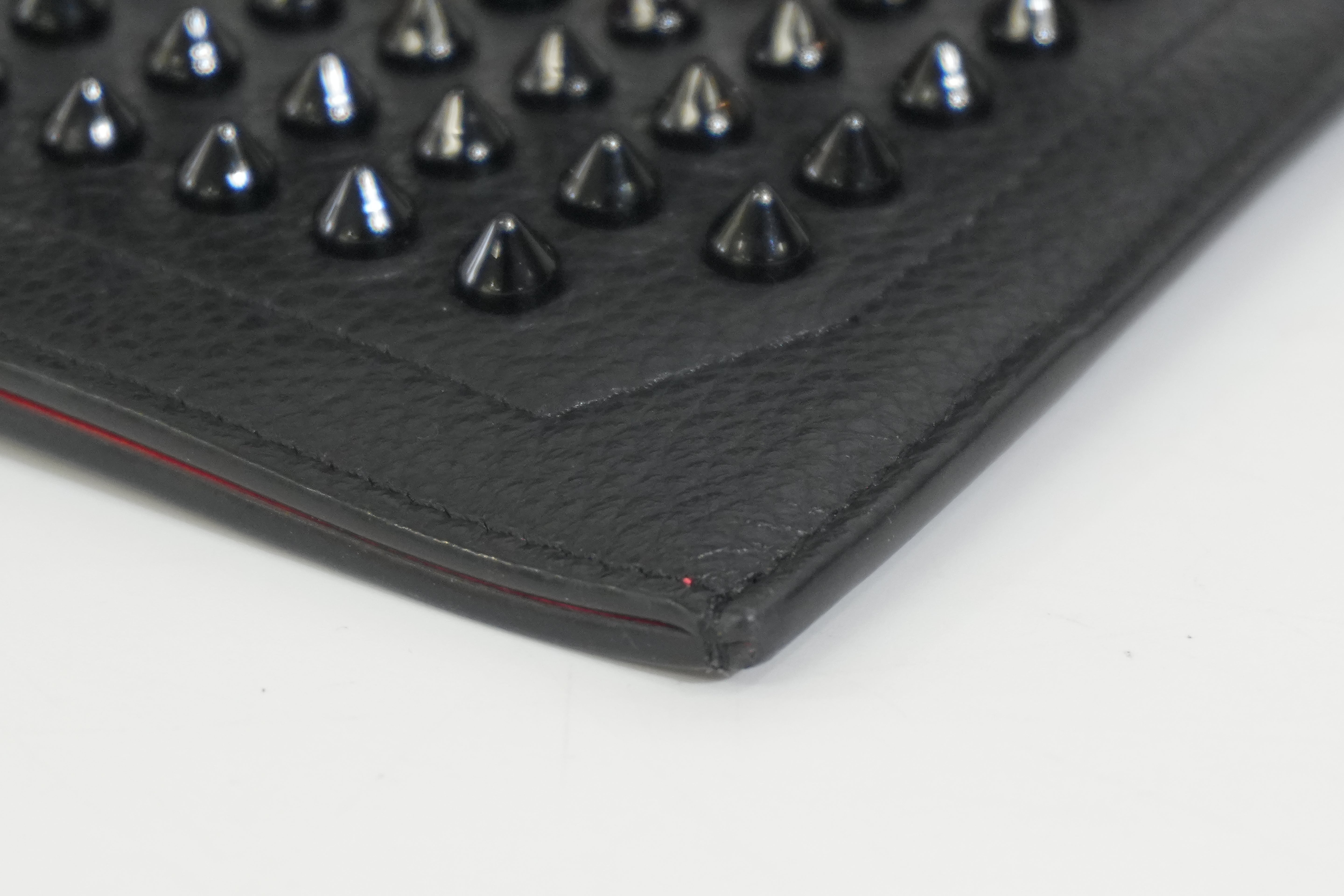 Pre-owned Louboutin Studded Crossbody Bag Black