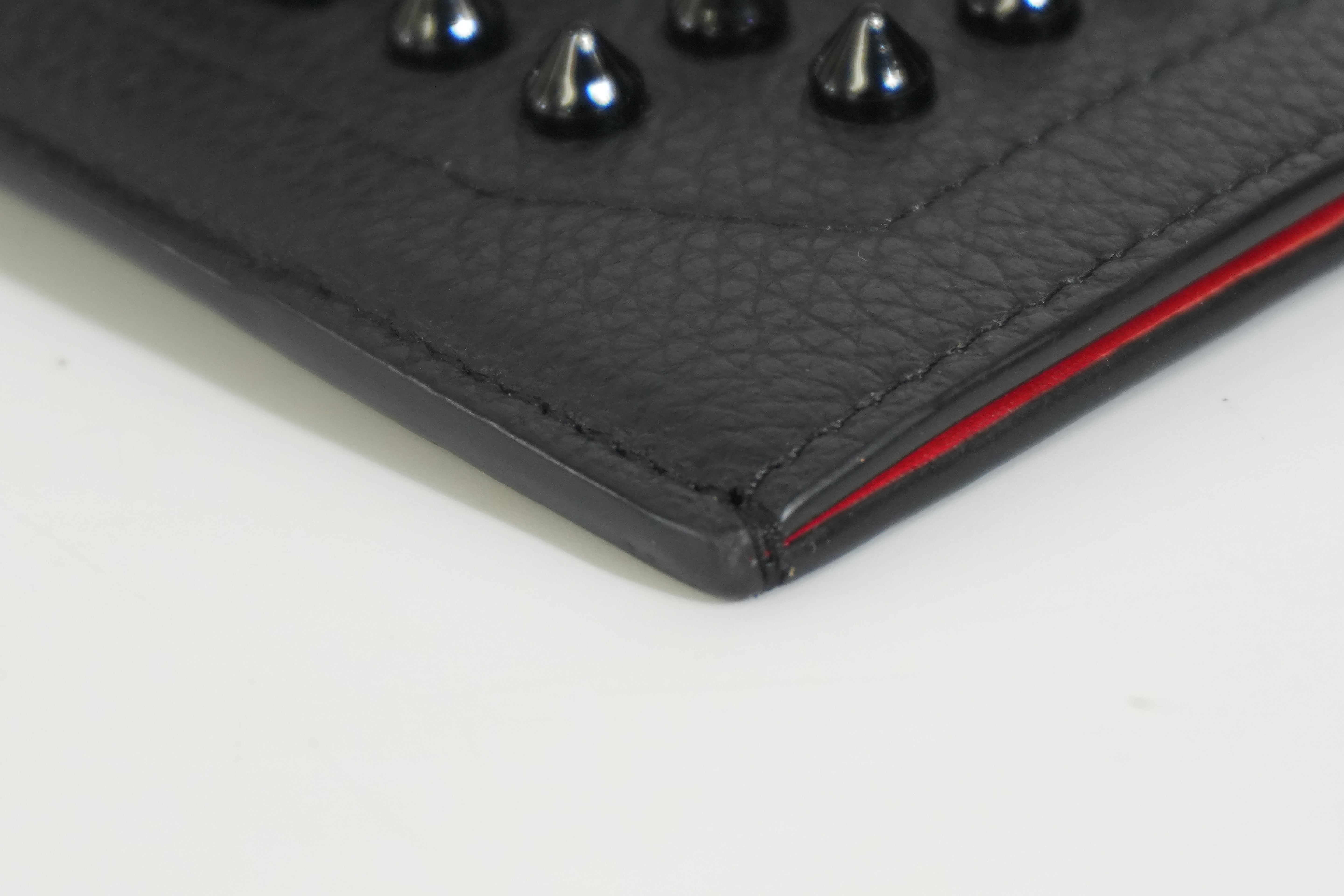 Pre-owned Louboutin Studded Crossbody Bag Black