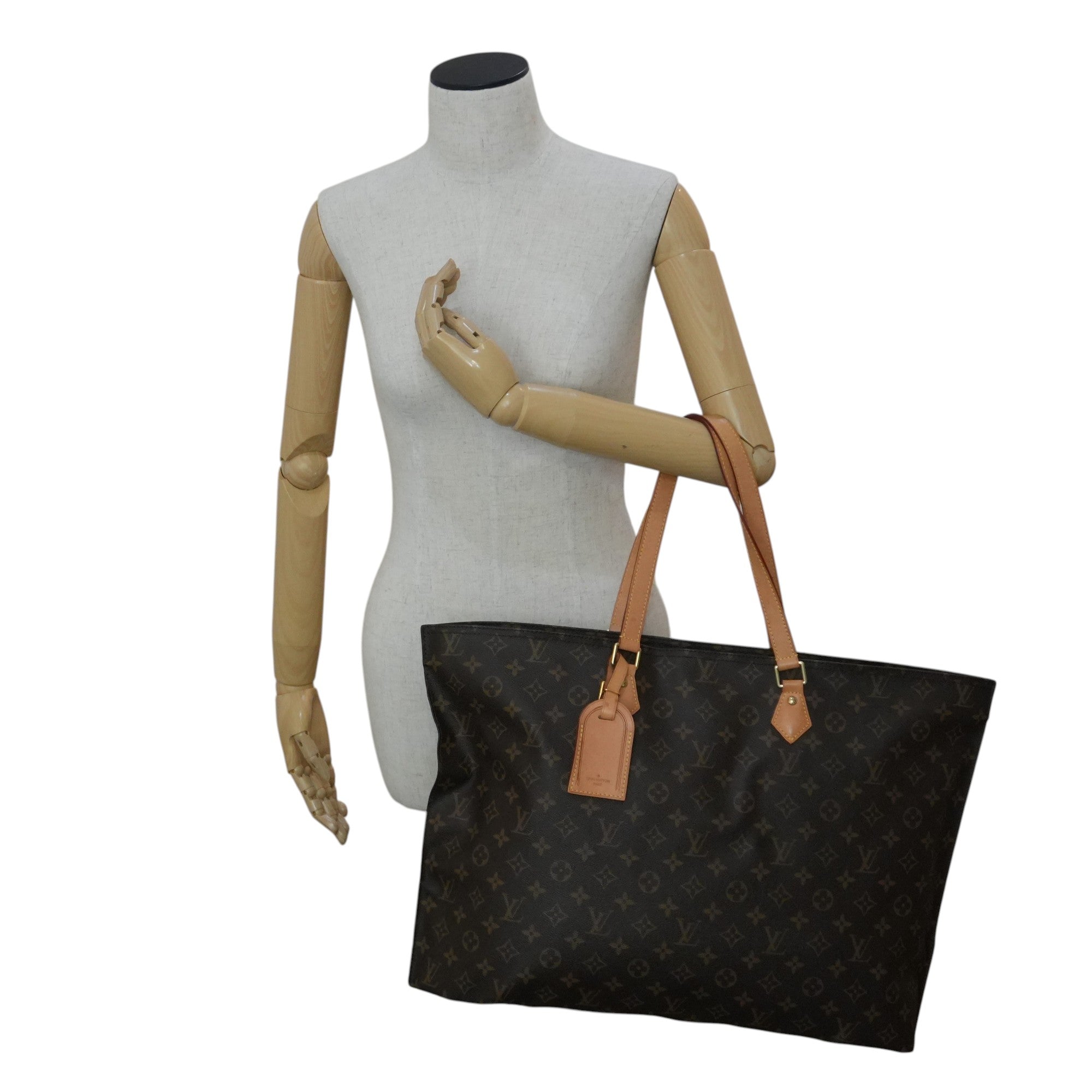 Pre-owned Louis Vuitton Monogram All In MM Shoulder Tote Bag