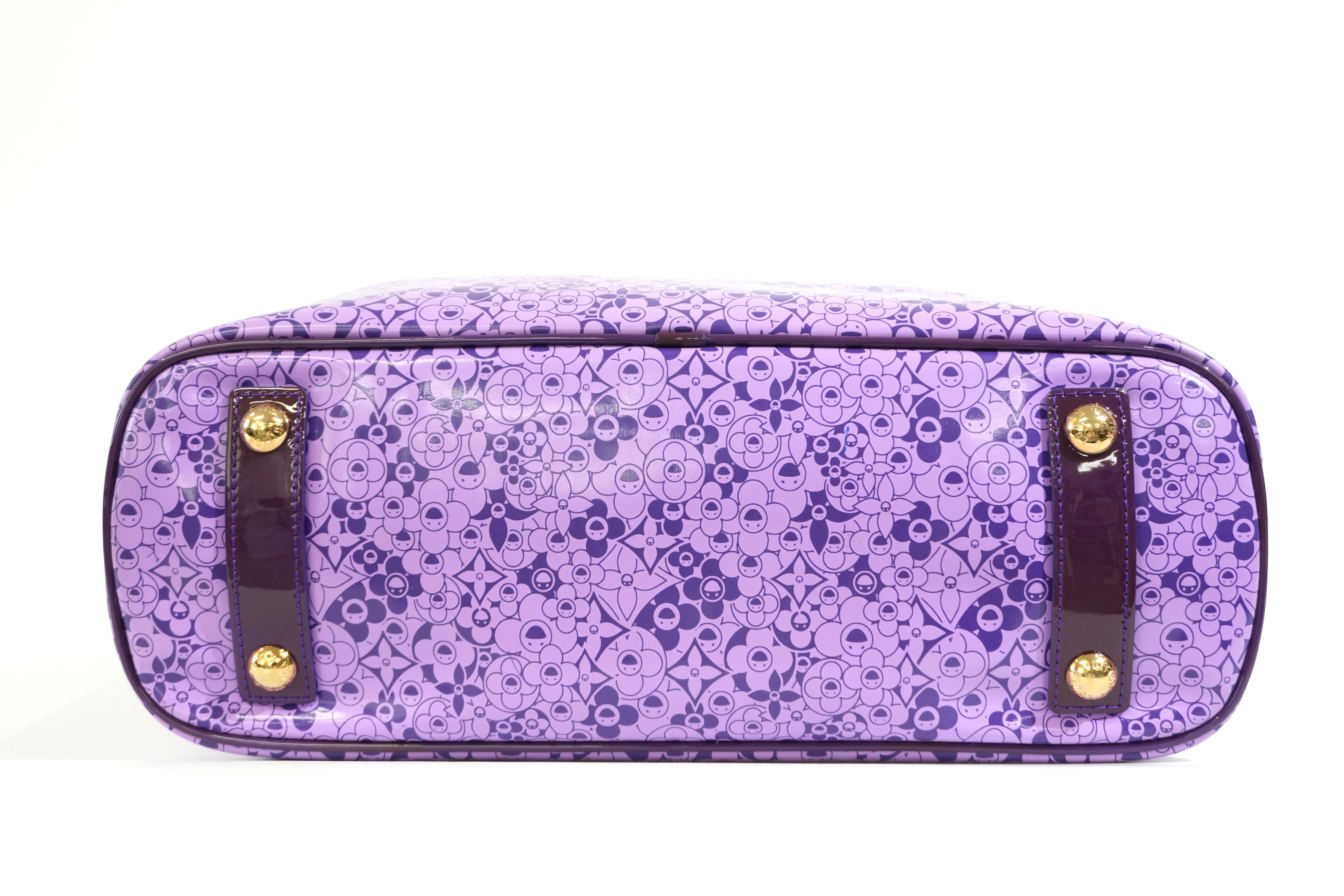 Pre-owned Louis Vuitton Limited Edition Murakami Cosmic Blossom PM Purple