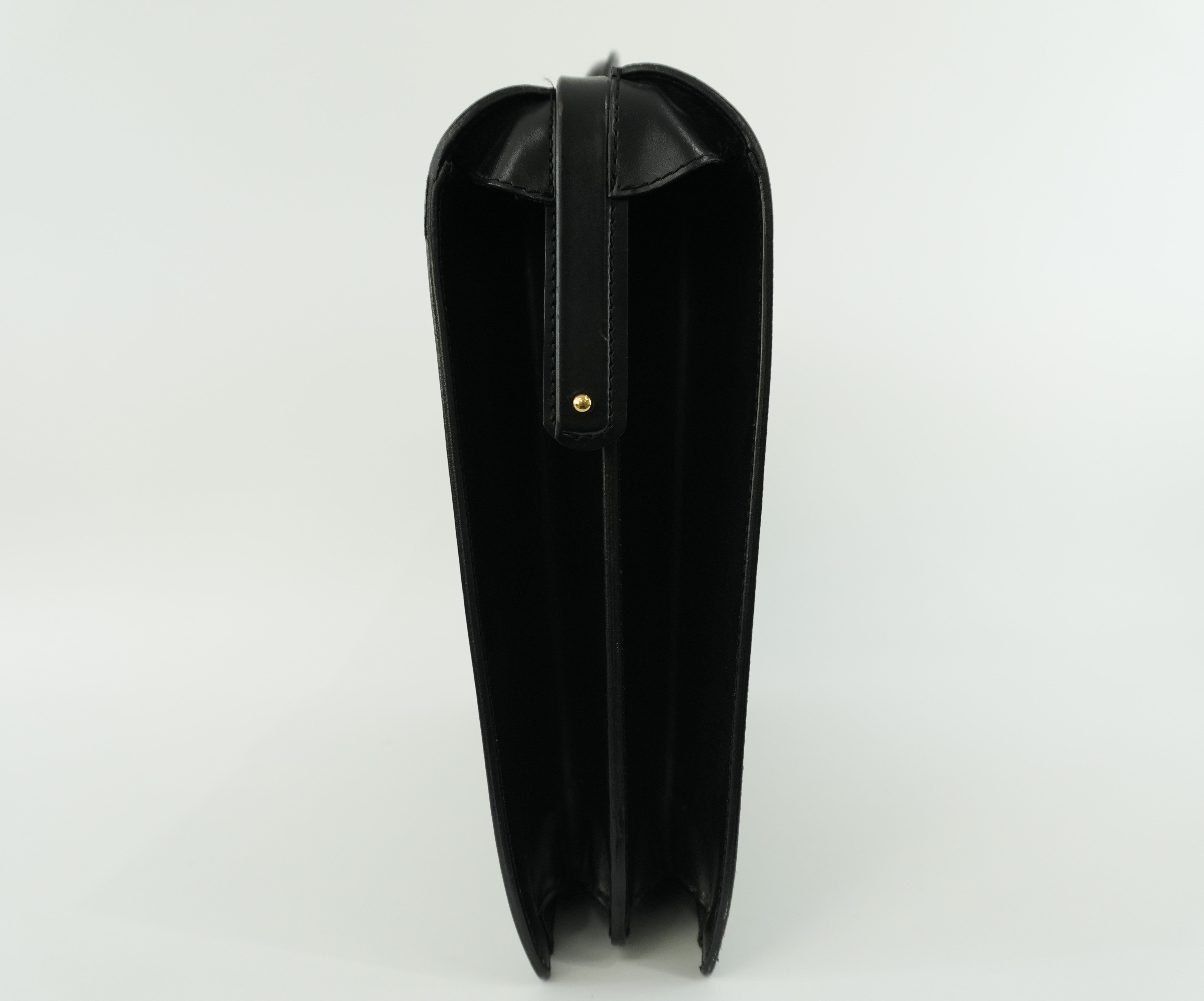 Louis Vuitton Briefcase Epi Black Used