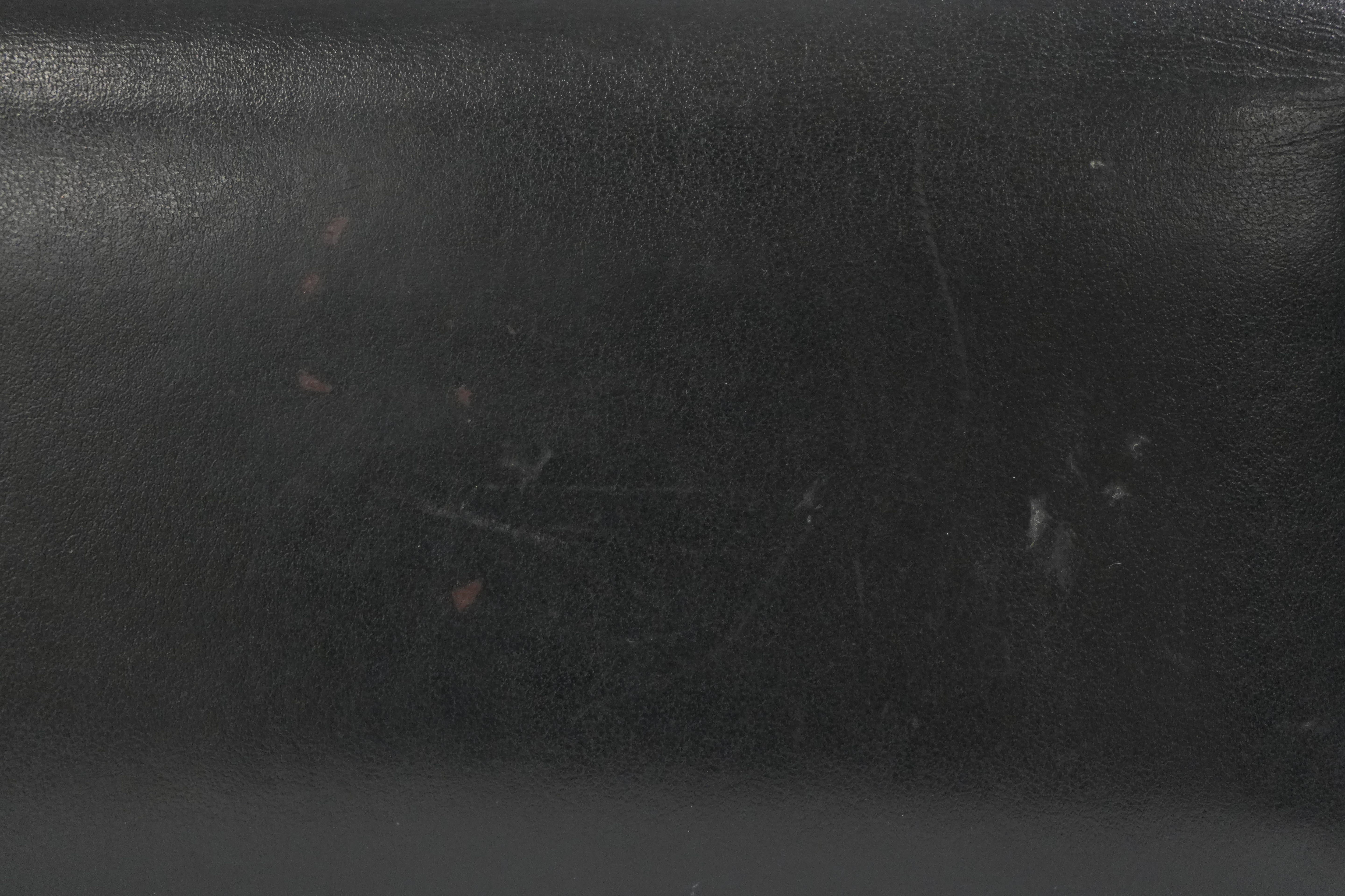 Pre-owned Christian Louboutin Studs Leather Wallet Black