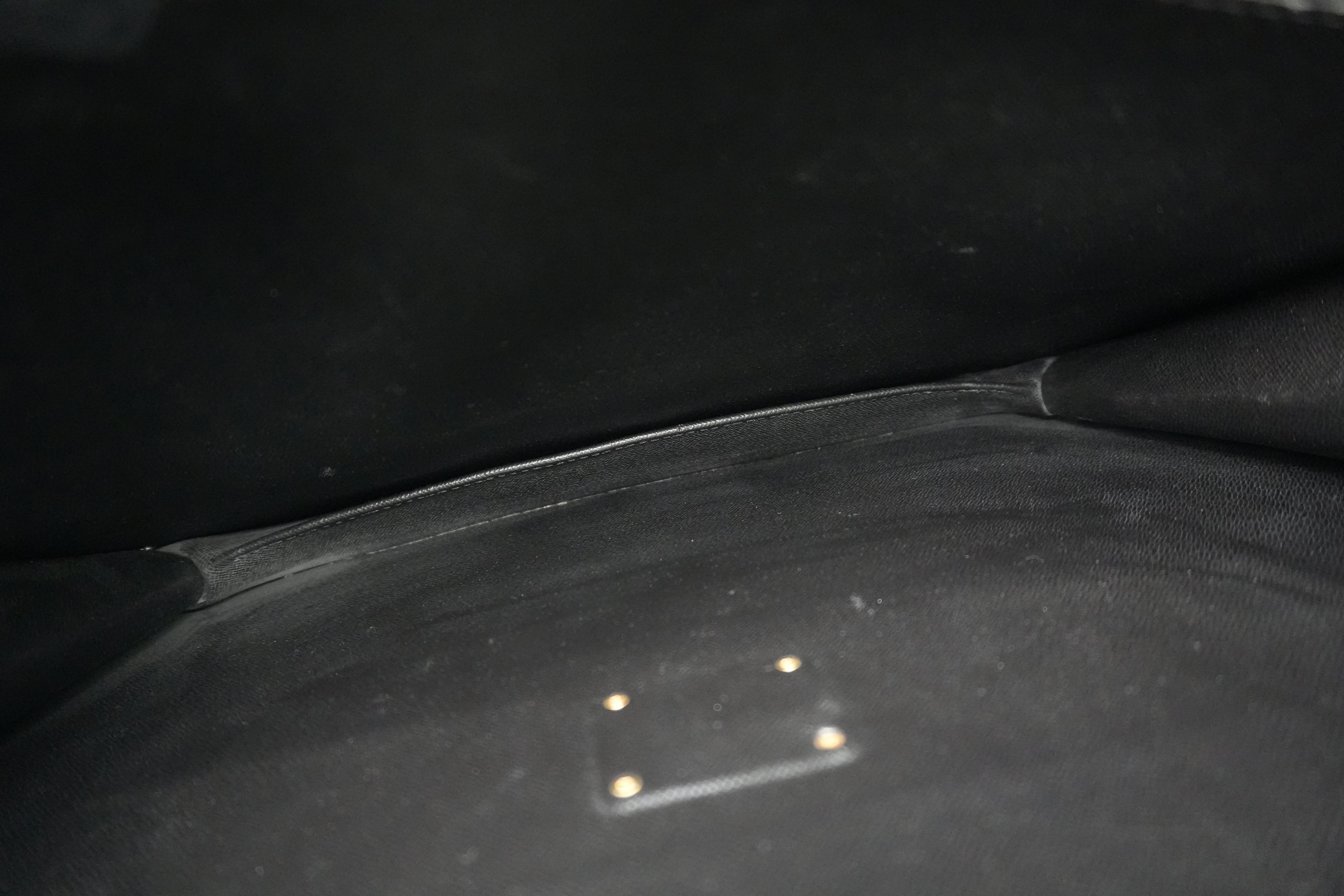 Louis Vuitton Briefcase Epi Black Used