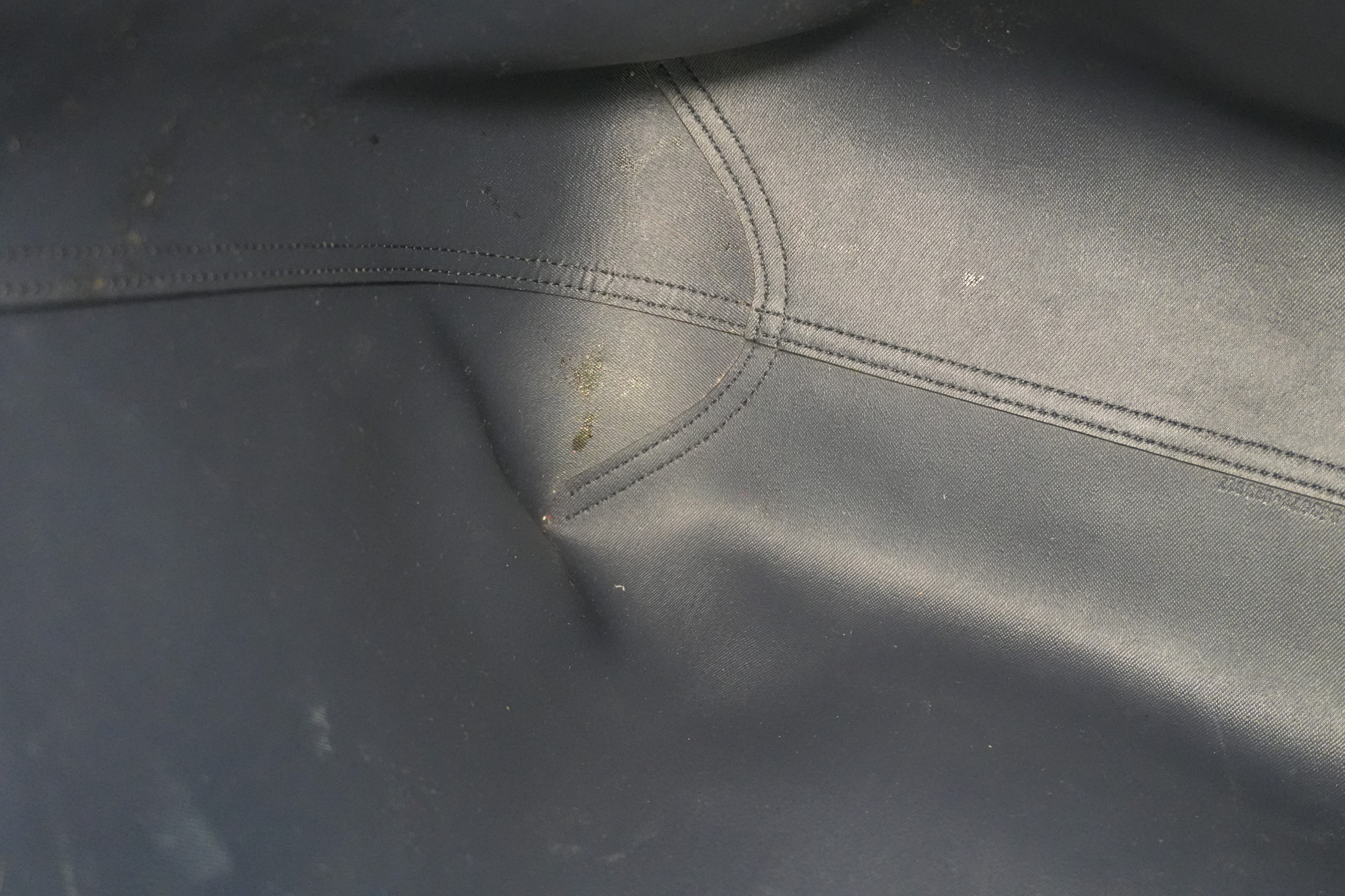 Pre-owned Gucci Canvas Blooms Reversible Tote Bag Blue