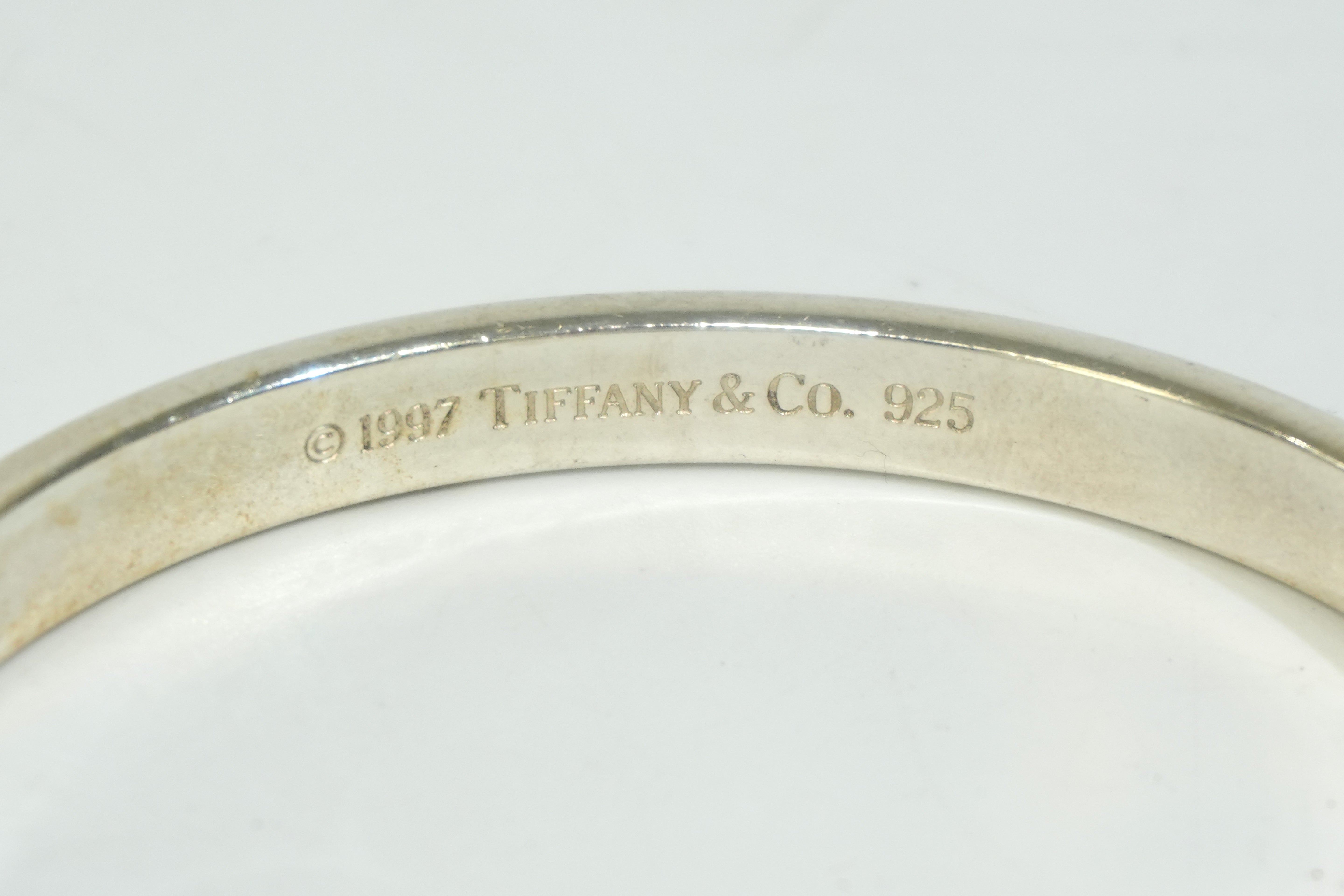 Pre-owned Tiffany & CO. Silver Bangle