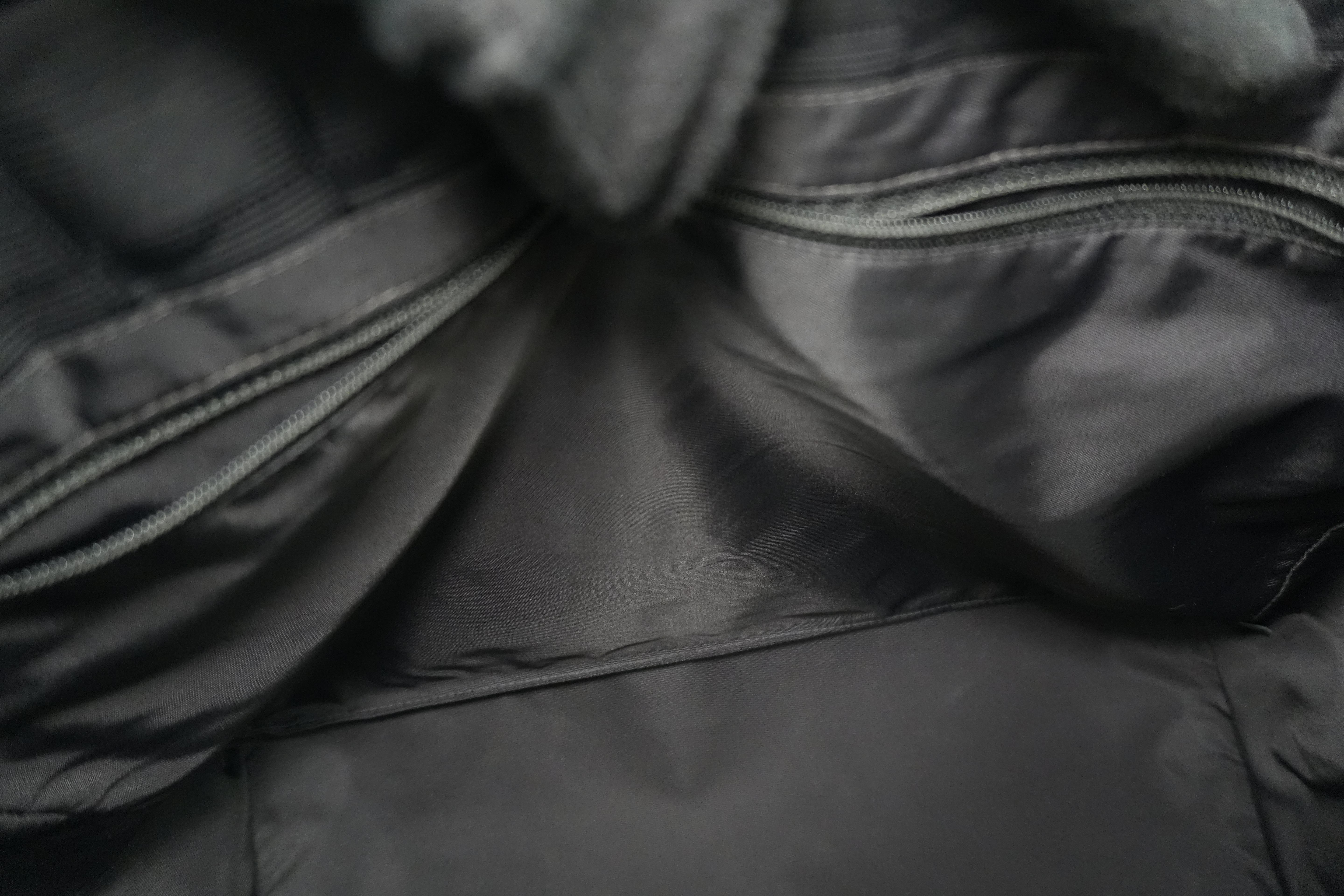 Chanel New Travel Line Tote Bag Black Nylon Used