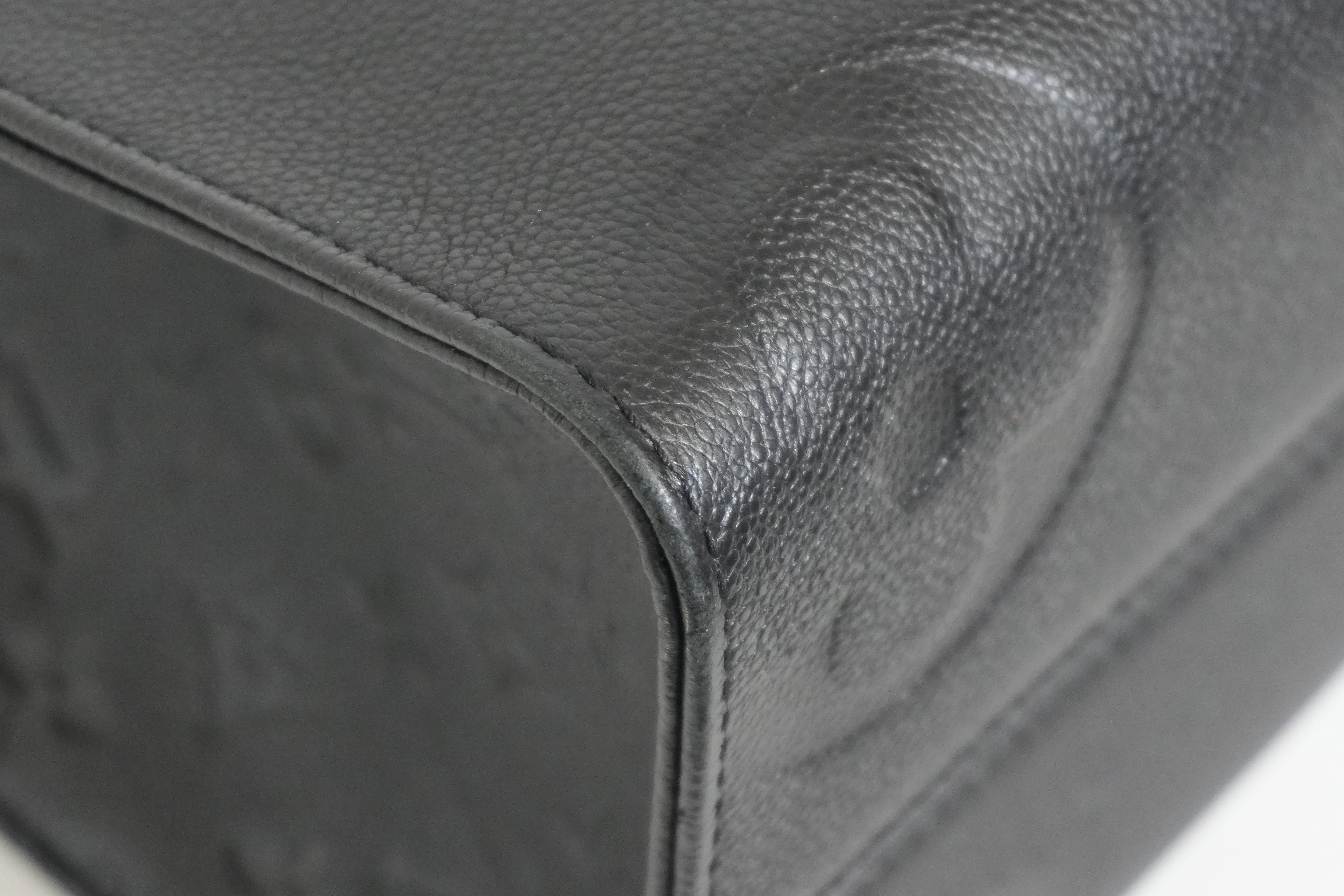 Pre-owned Louis Vuitton Empriente On The Go MM Tote Bag Black