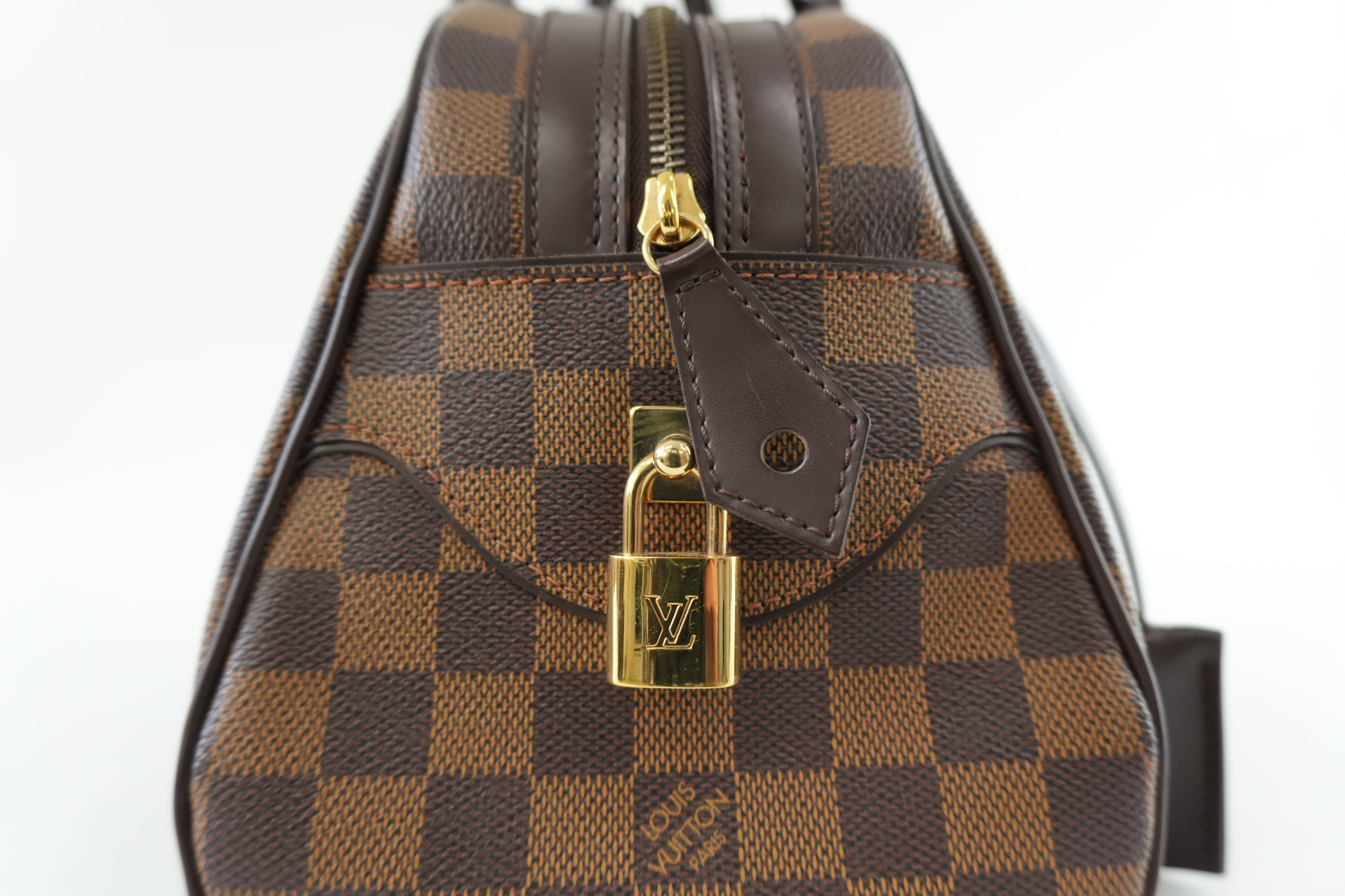 Louis Vuitton Damier Ebene Duomo PM Handbag Used