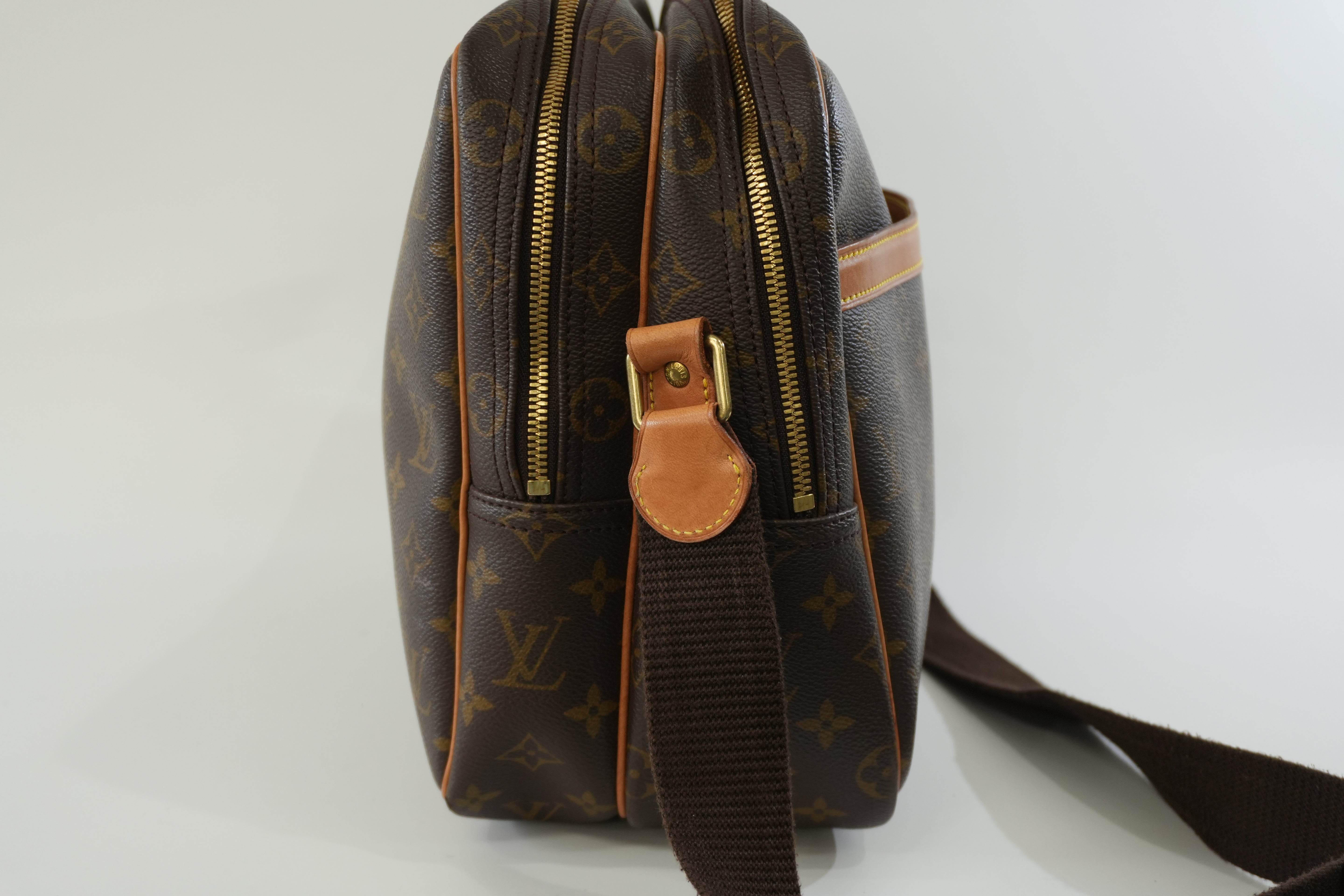 Louis Vuitton Monogram Reporter GM Shoulder Bag Used