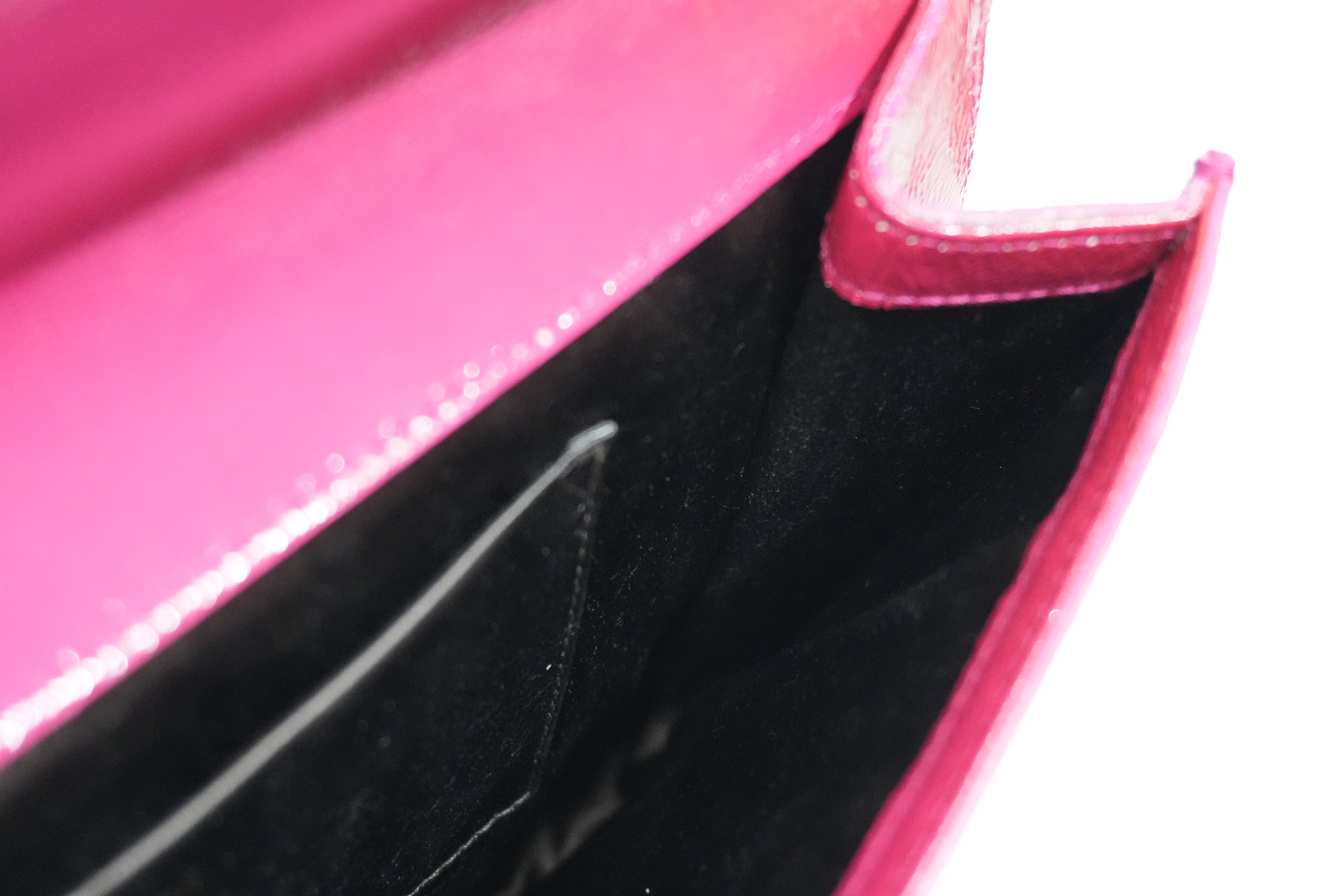 Pre-owned Saint Laurent Clutch Bag Lipstick Red