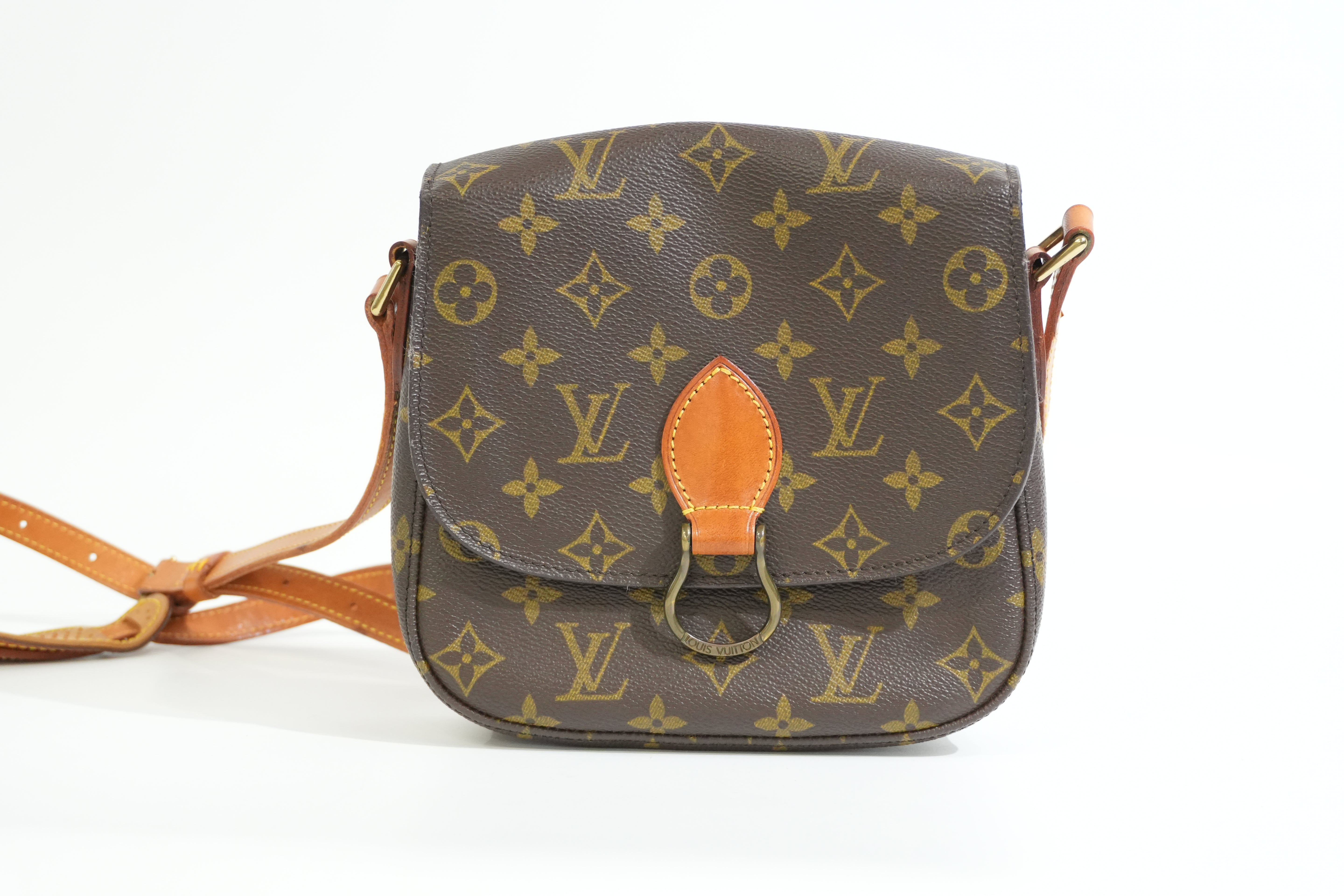 Pre-owned Louis Vuitton Monogram Saint Cloud Crossbody Bag