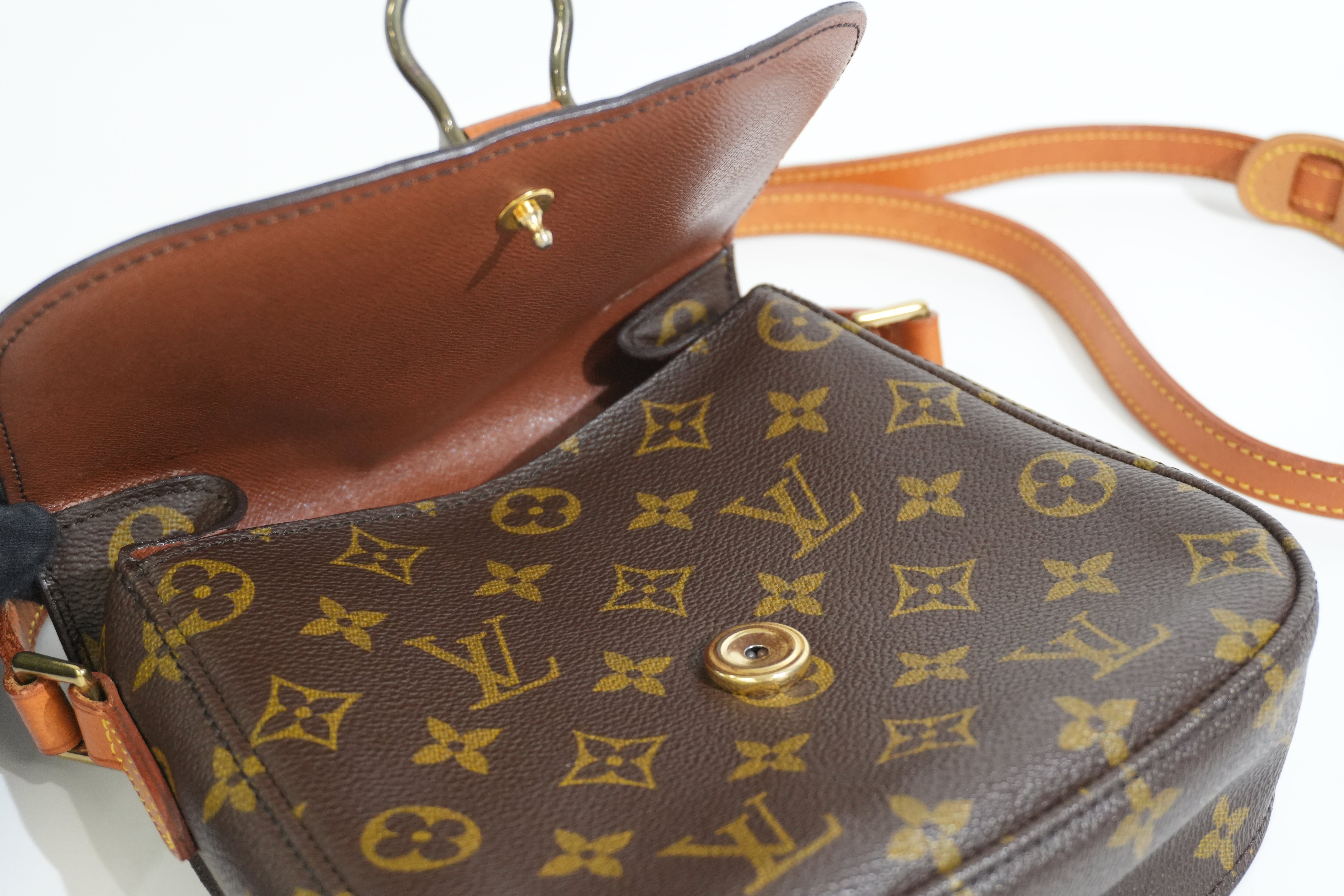 Pre-owned Louis Vuitton Monogram Saint Cloud Crossbody Bag