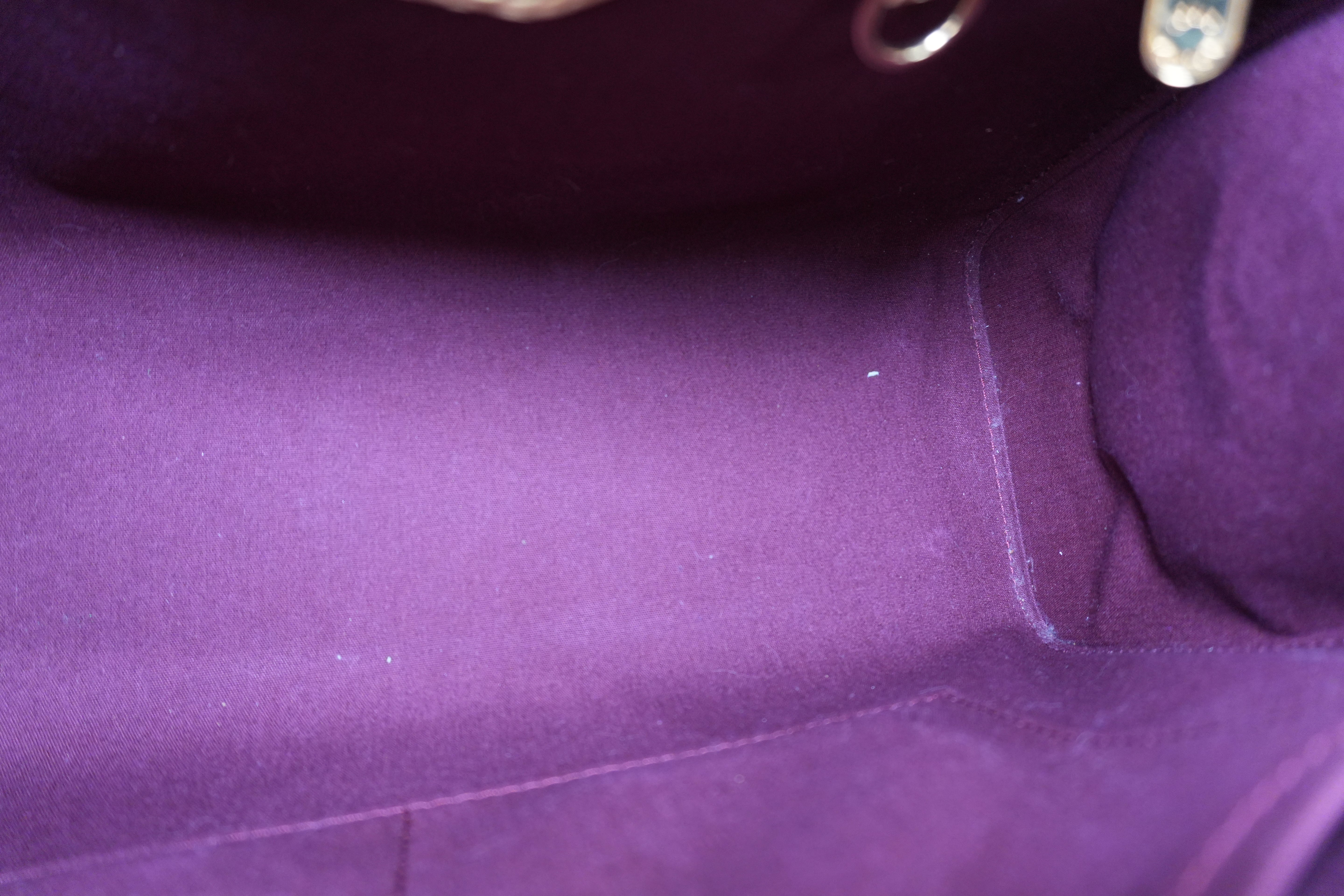 Louis Vuitton Brea Vernis Two Way Shoulder Bag Rouge Fauviste Used