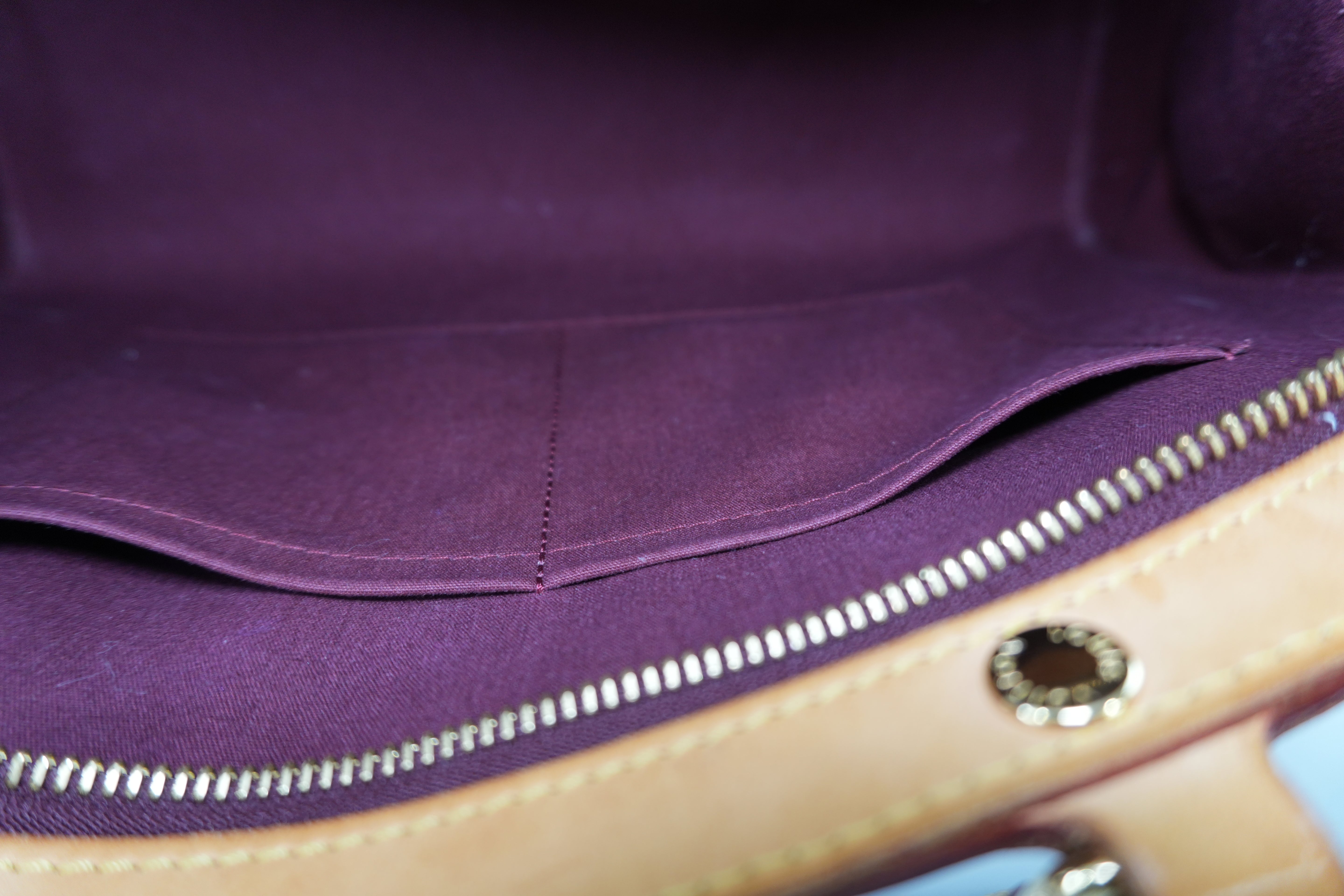 Louis Vuitton Brea Vernis Two Way Shoulder Bag Rouge Fauviste Used