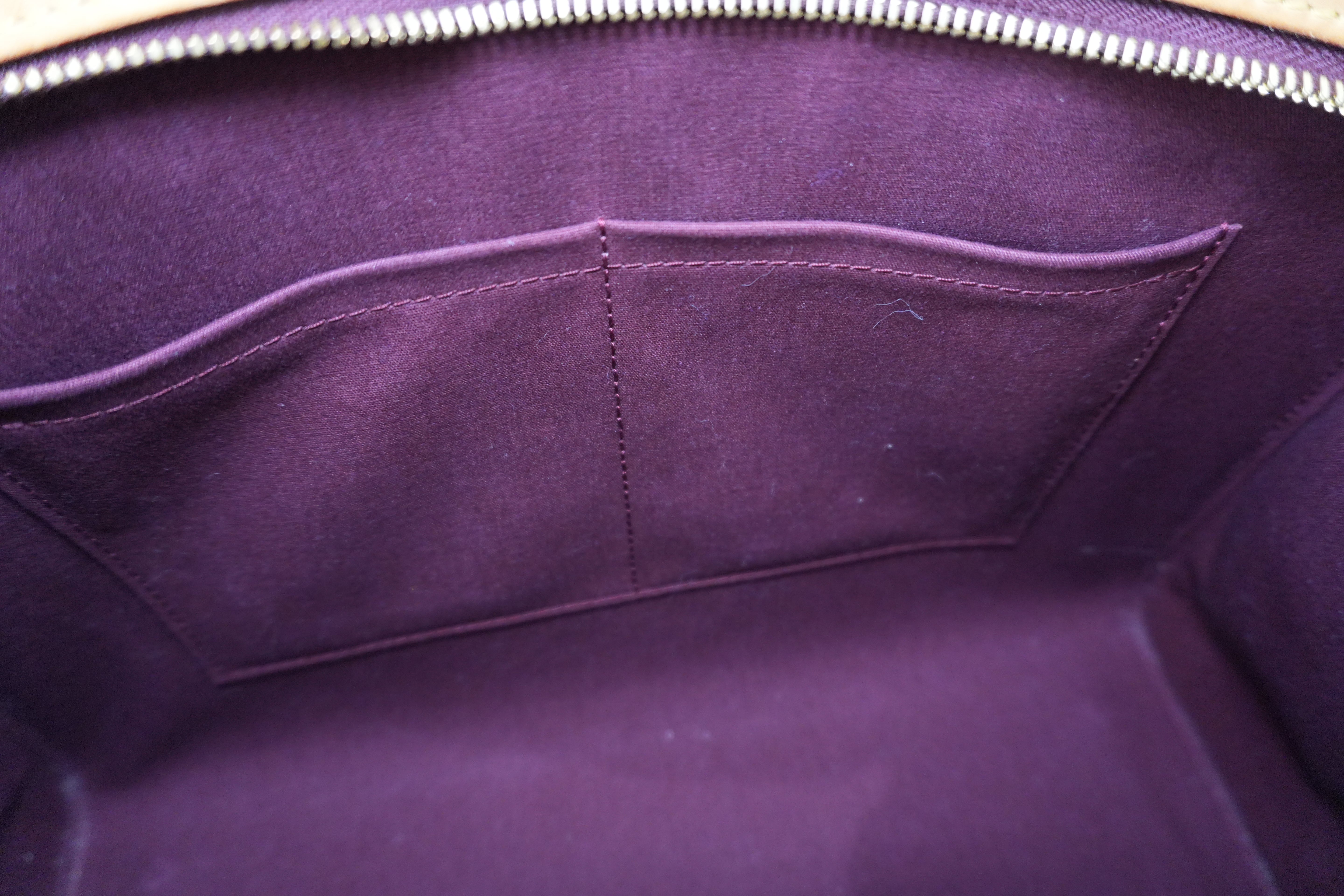 Louis Vuitton Brea Vernis Two Way Shoulder Bag Rouge Fauviste Used