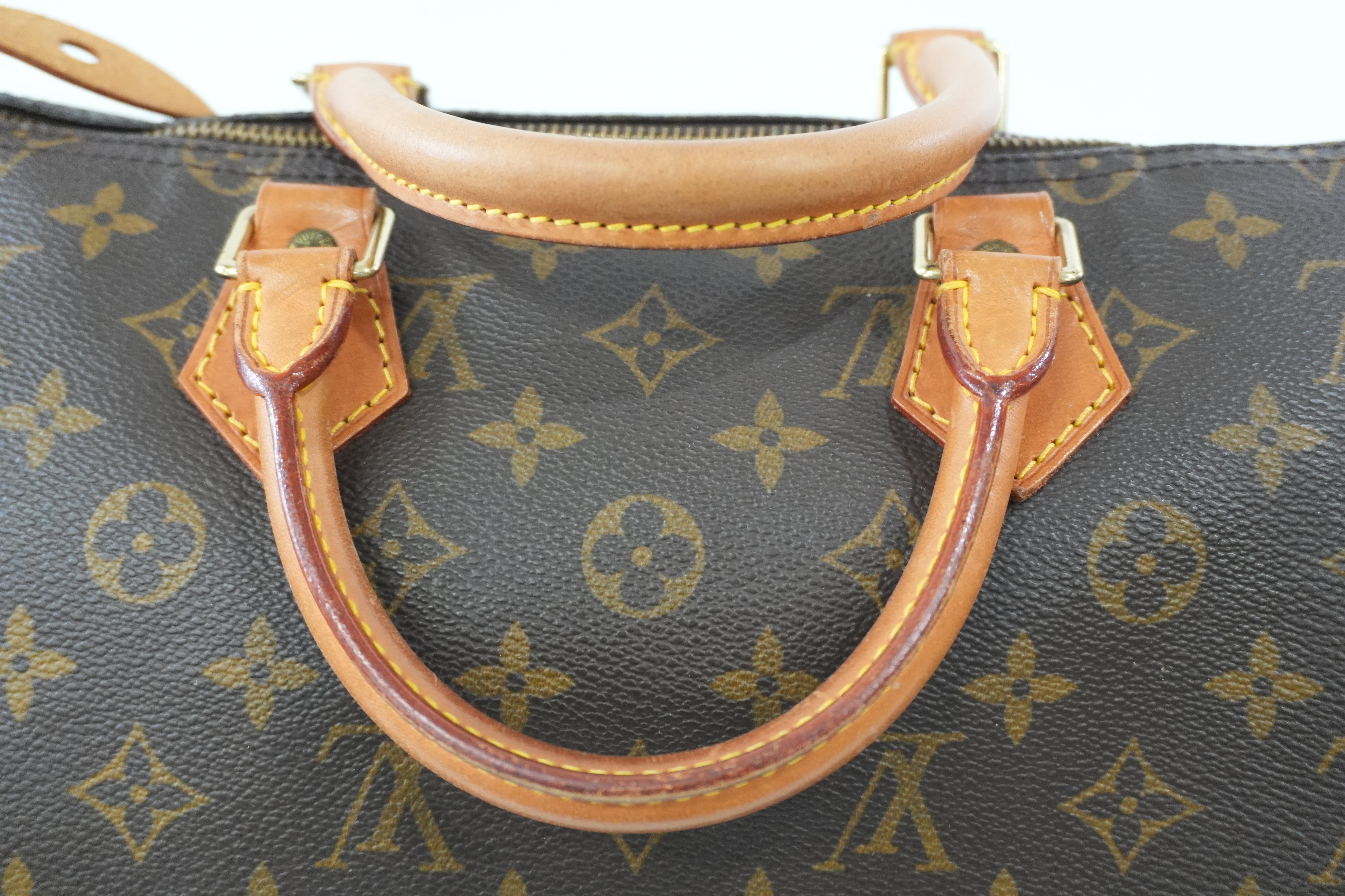 Pre-owned Louis Vuitton Monogram Speedy 35 Handbag