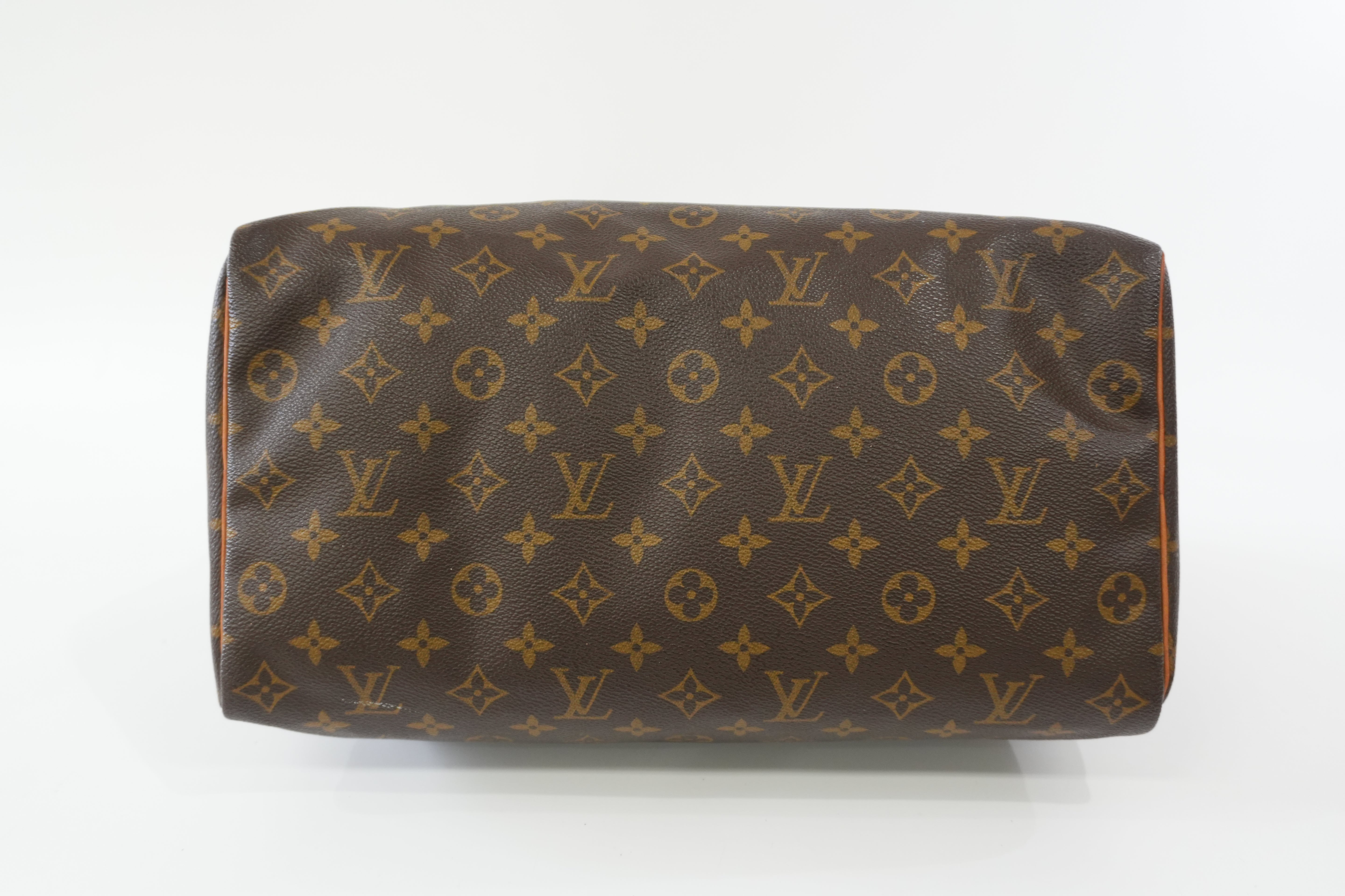 Pre-owned Louis Vuitton Monogram Speedy 35 Handbag