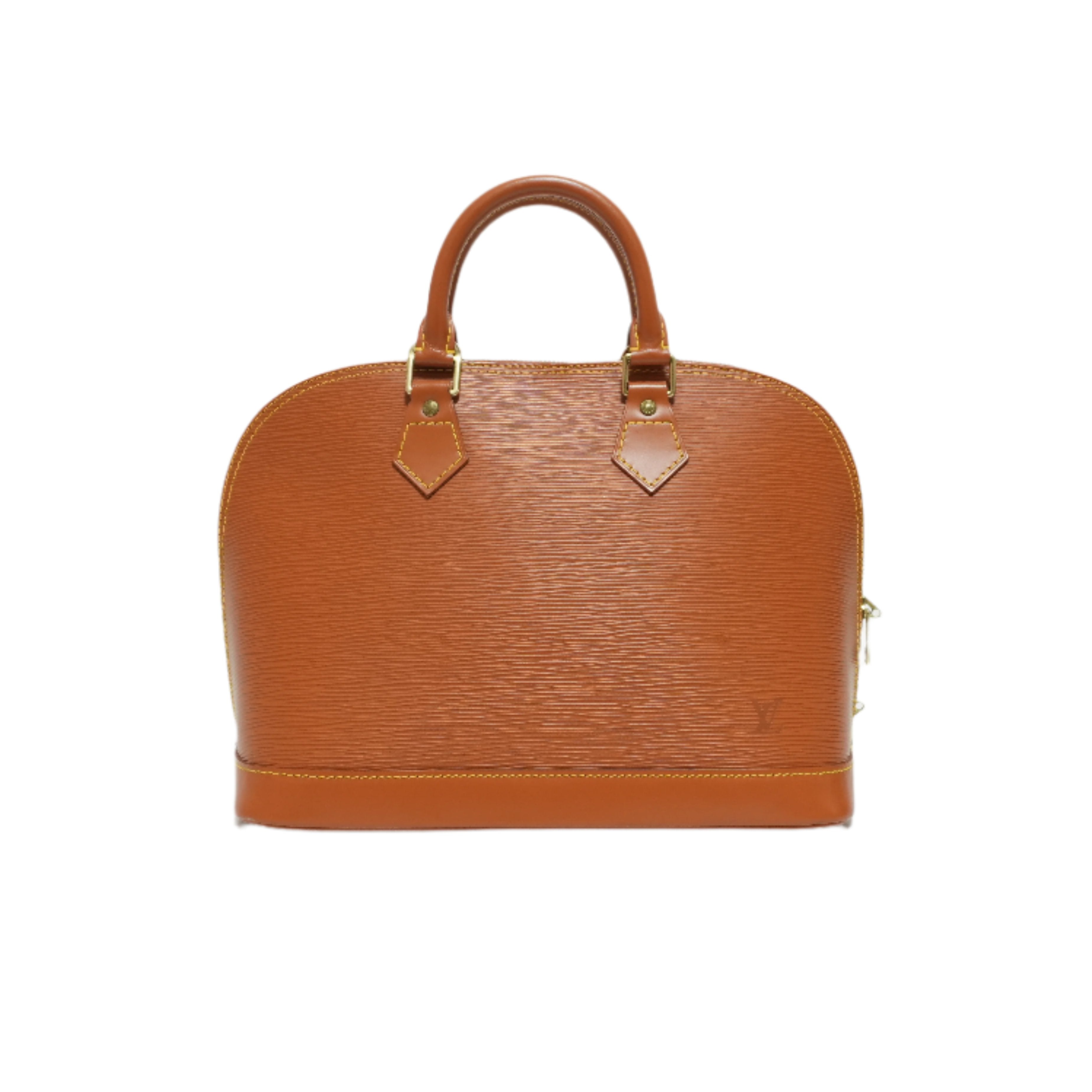 ルイヴィトン エピ アルマ PM ハンドバッグ ケニア ブラウン 中古