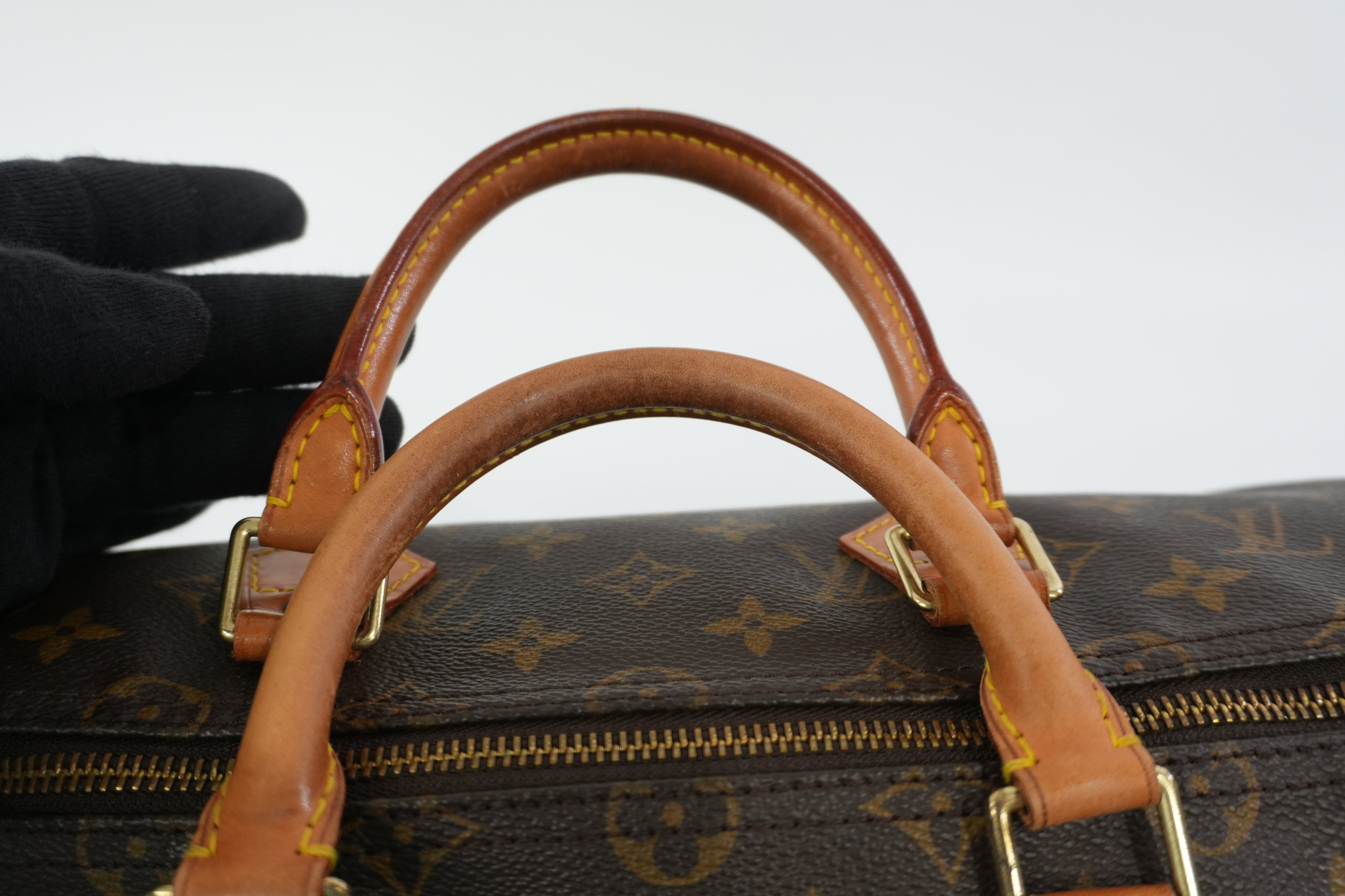 Pre-owned Louis Vuitton Monogram Speedy 35 Handbag