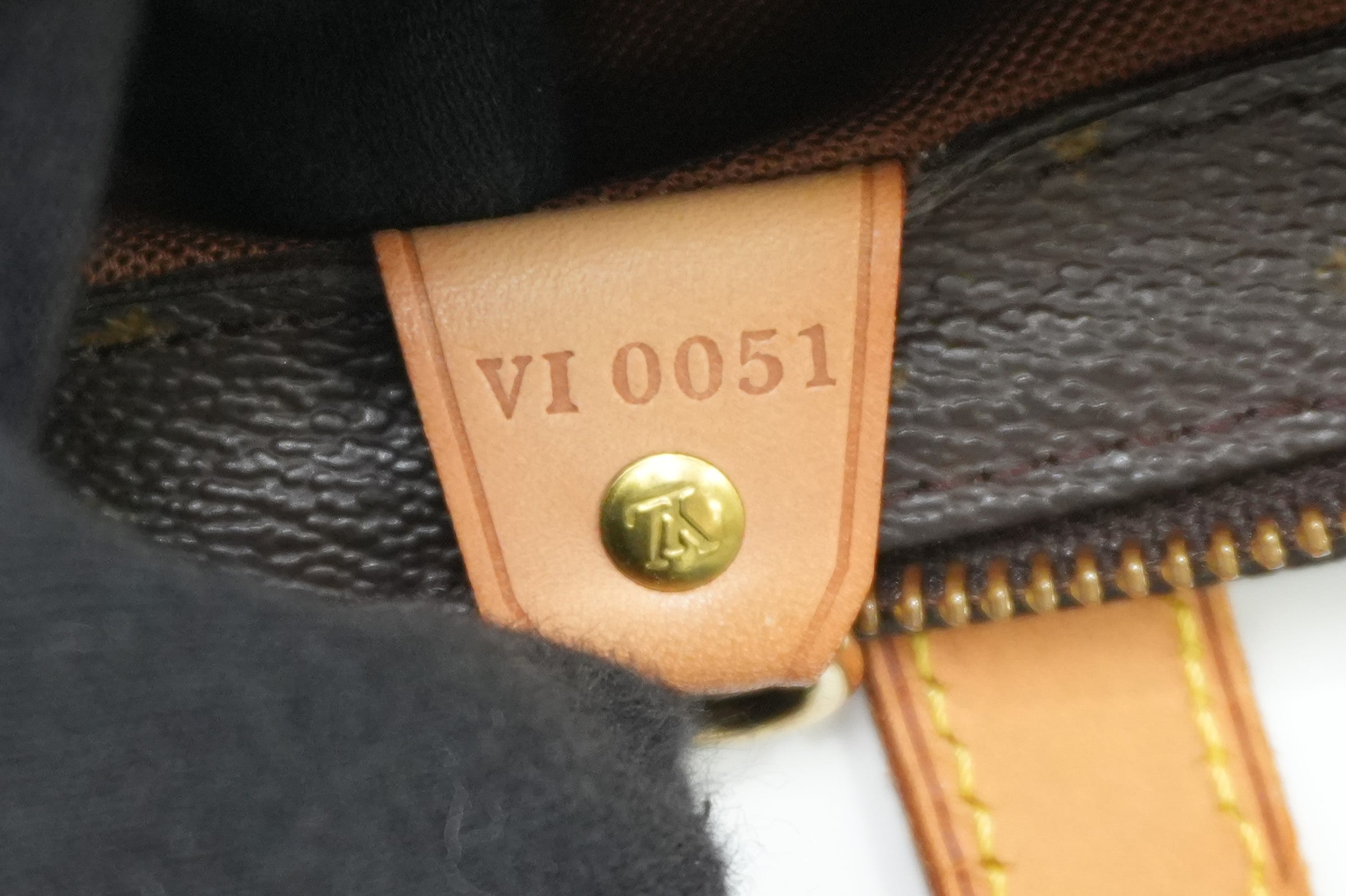 Louis Vuitton Monogram Cabas Piano Handbag Used