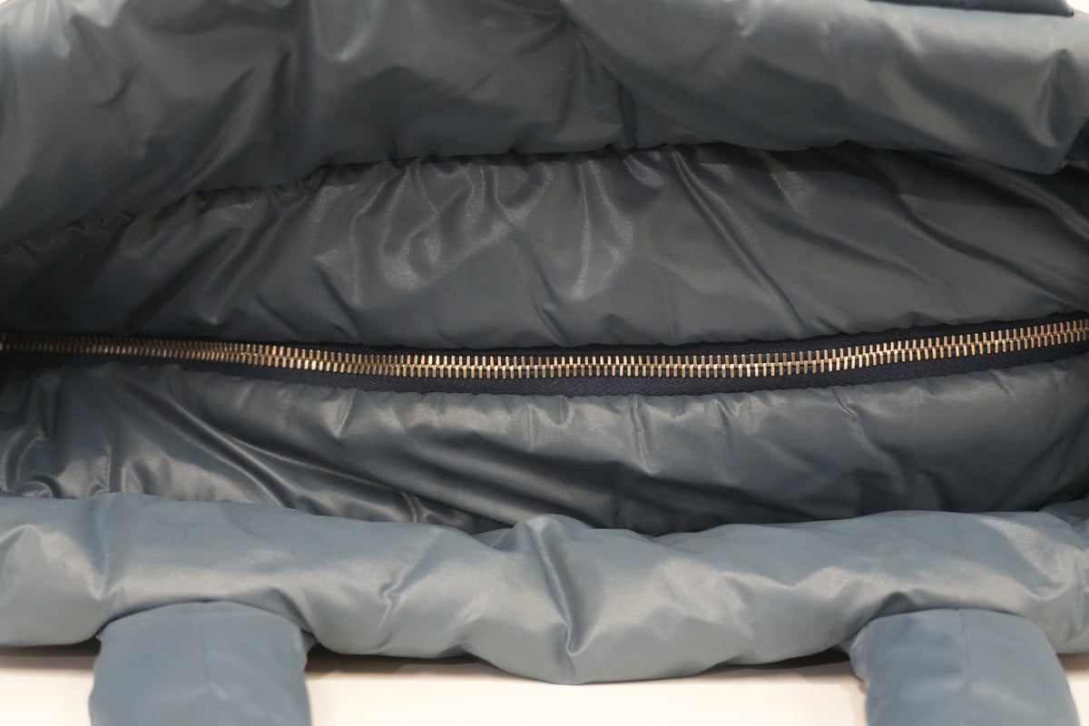 Pre-Owned Chanel Coco Cocoon Tote Bag Blue