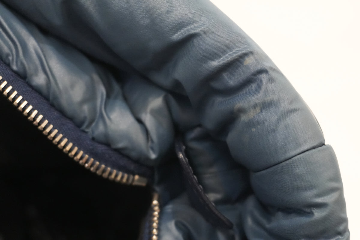 Pre-Owned Chanel Coco Cocoon Tote Bag Blue