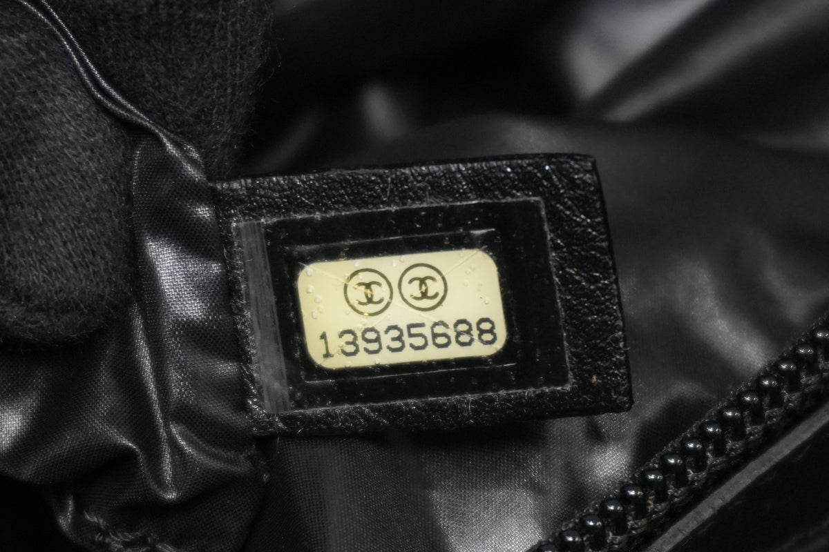 Pre-Owned Chanel Coco Cocoon Tote Bag Blue