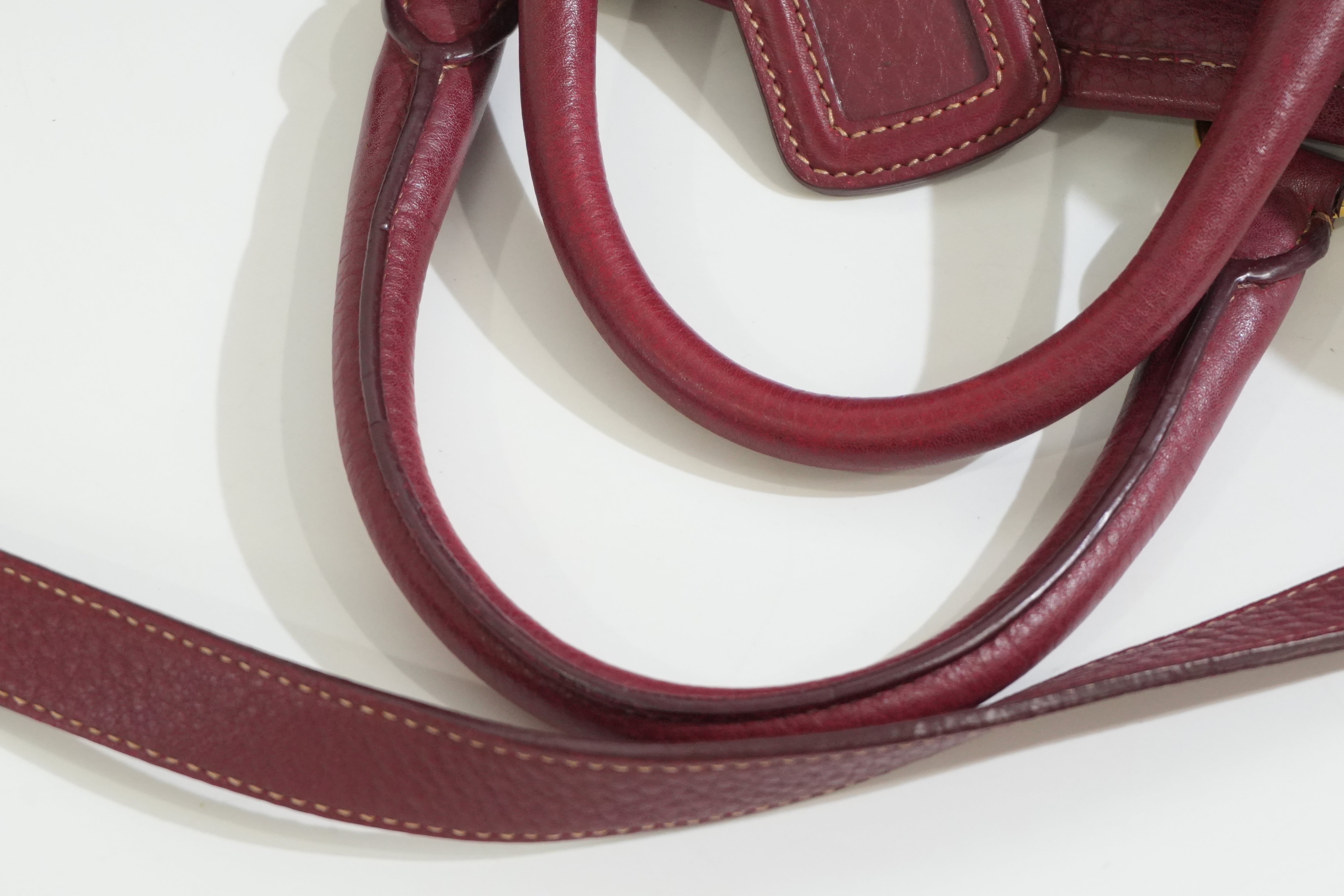 Pre-owned Prada Jacquard Two Way Tote Bag Brown