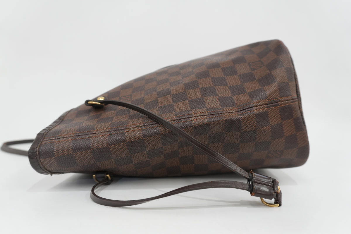 Pre-Owned Louis Vuitton Damier Ebene Neverfull MM Tote Bag