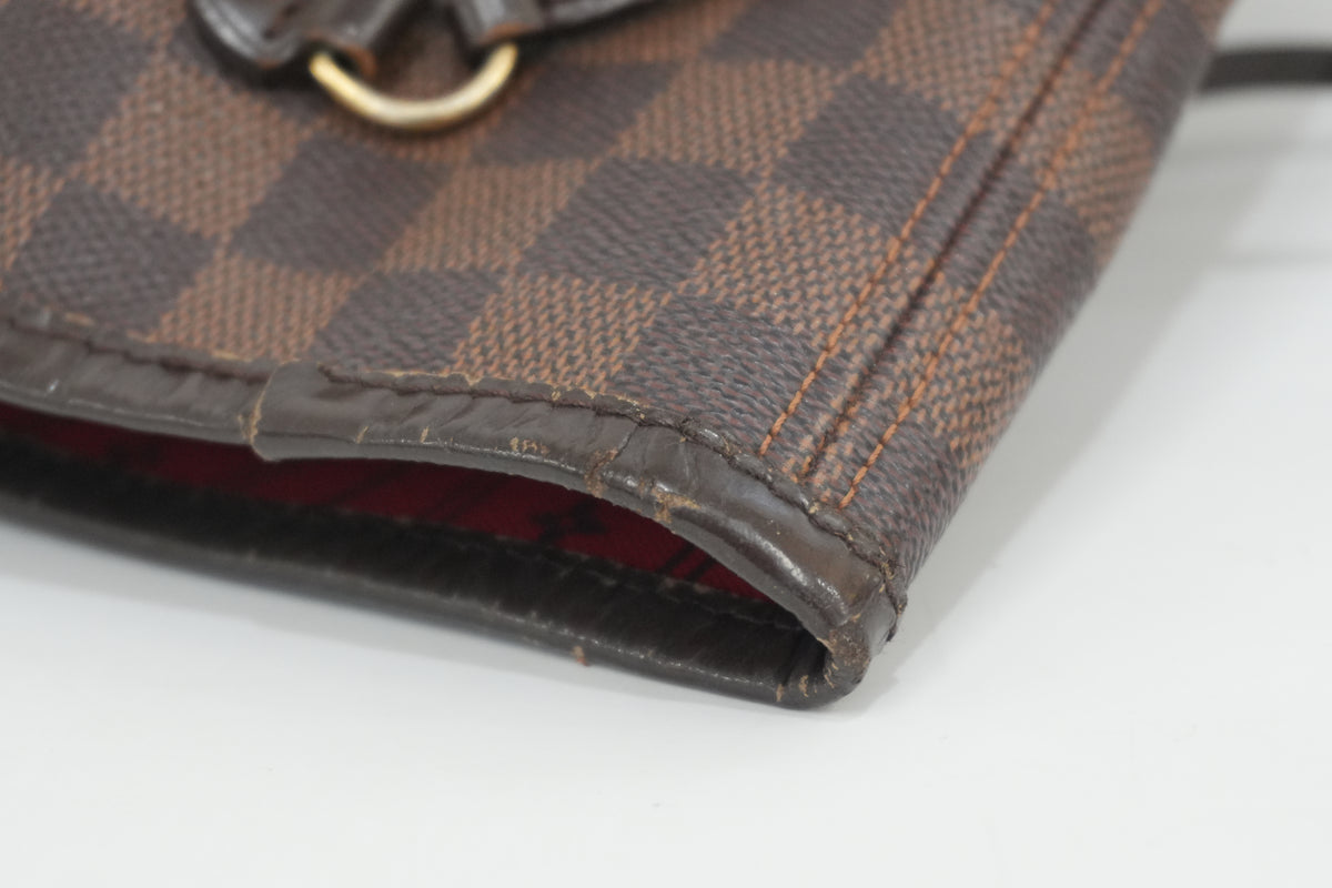 Pre-Owned Louis Vuitton Damier Ebene Neverfull MM Tote Bag