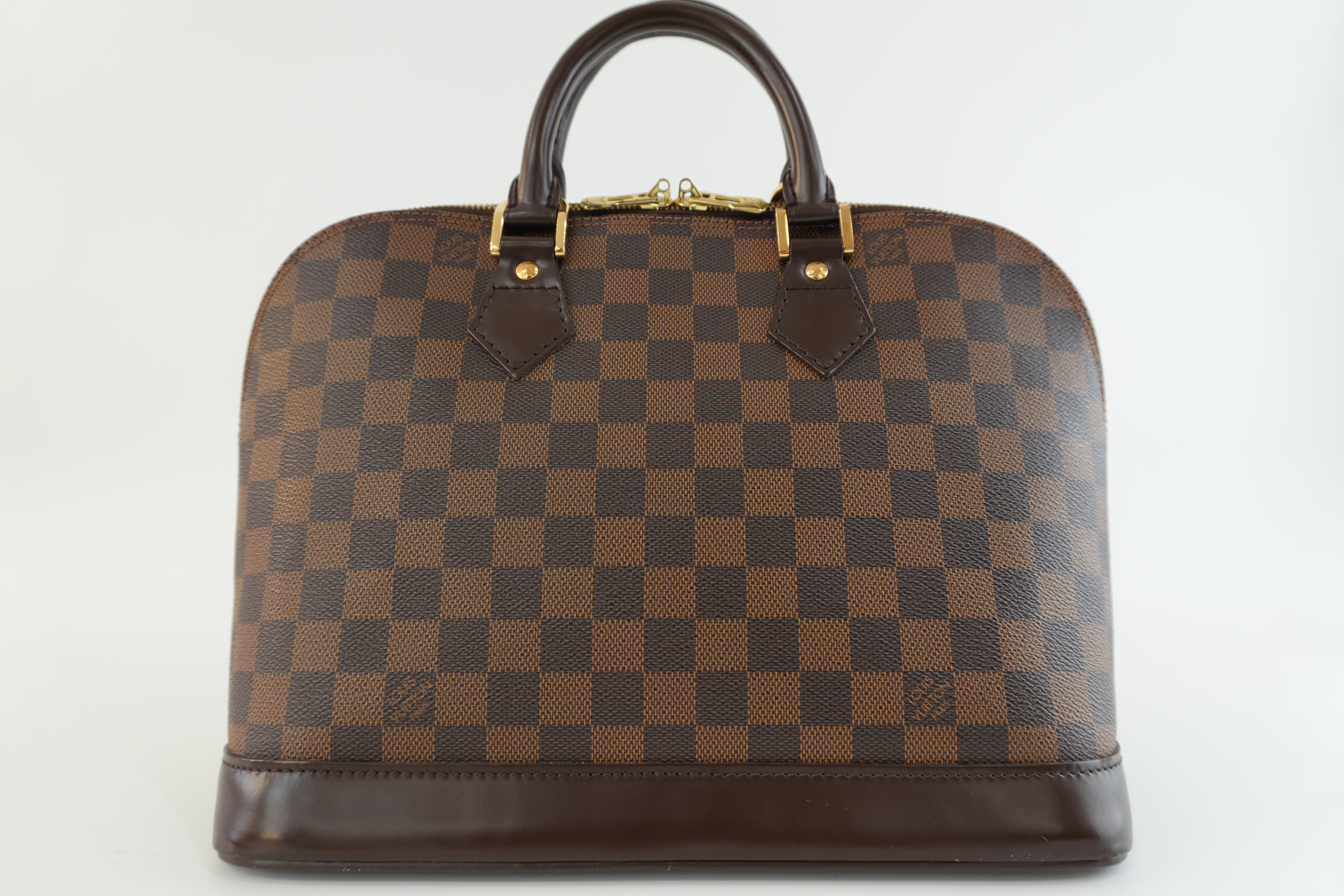 Louis Vuitton Damier Ebene Alma Handbag Used