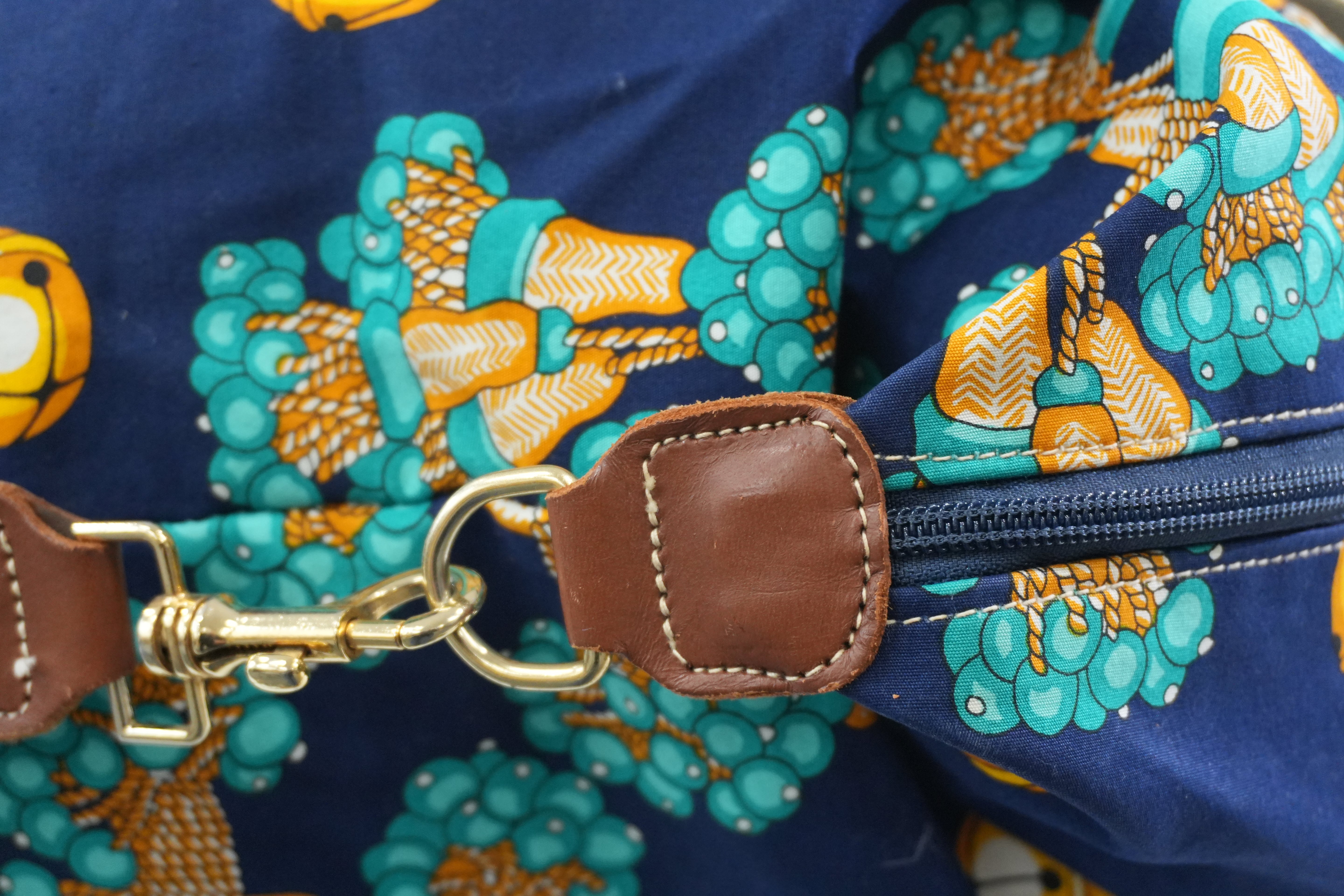 Pre-owned Loewe Fabric Travel Bag Multicolor