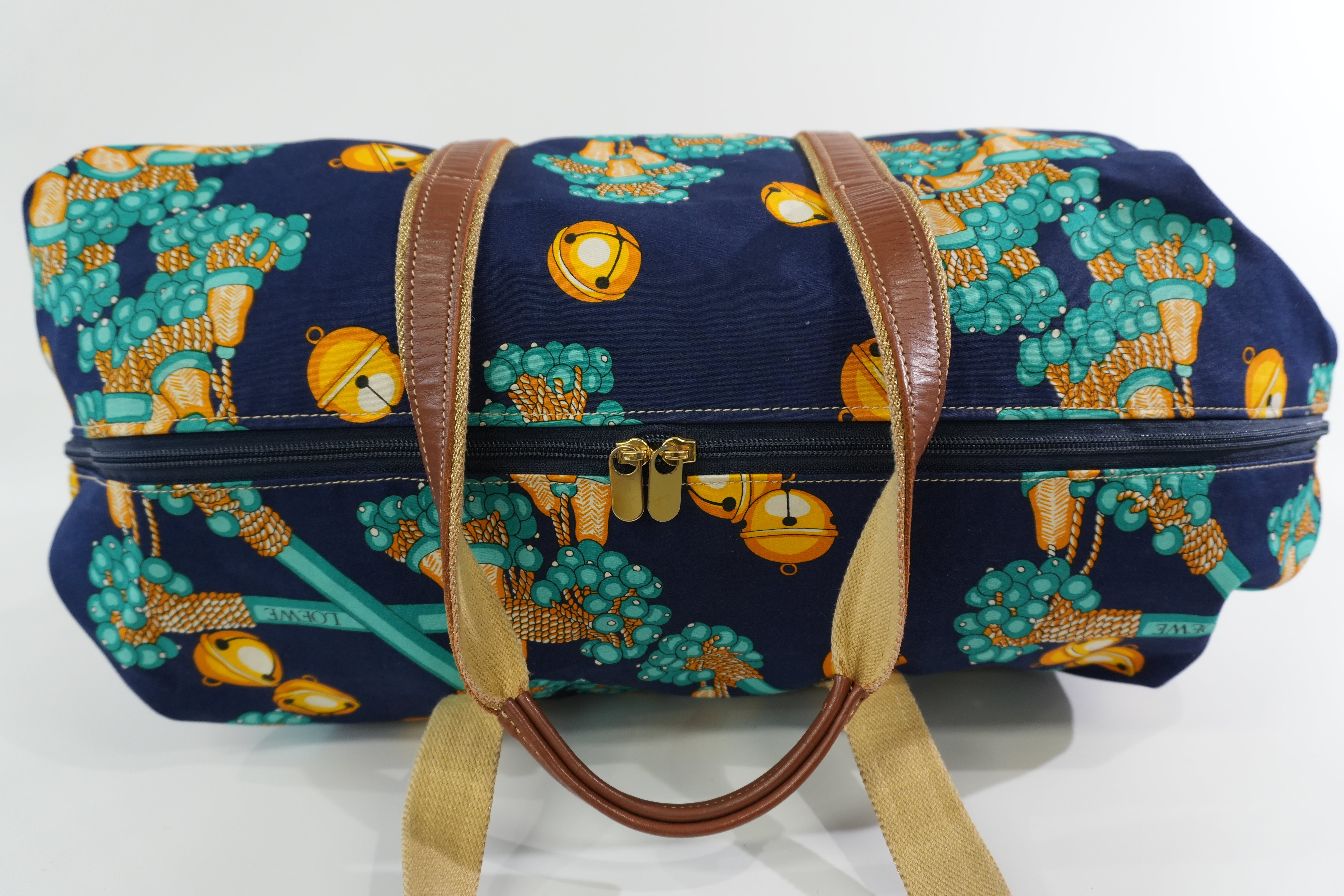 Pre-owned Loewe Fabric Travel Bag Multicolor