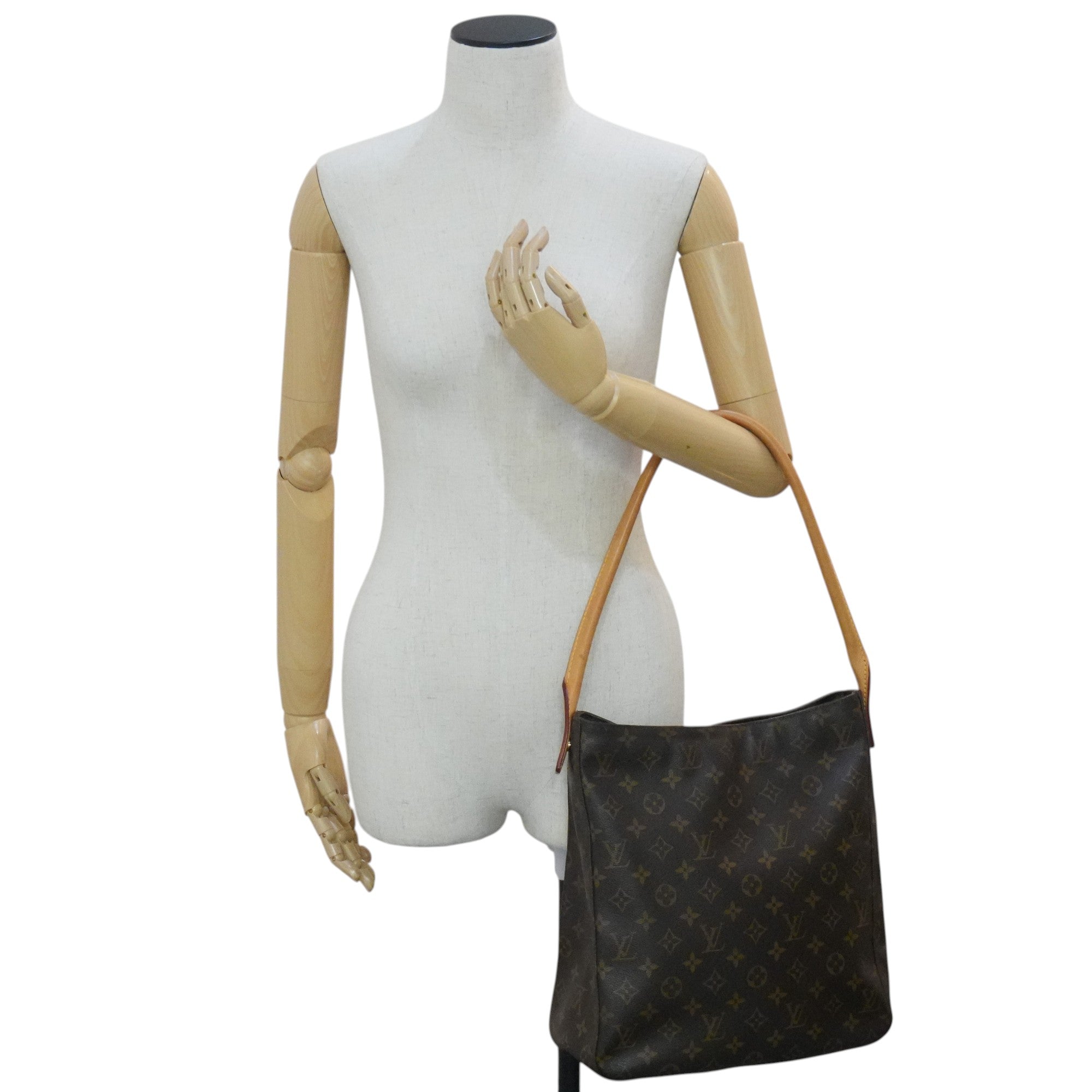 Pre-owned Louis Vuitton Monogram Lopping GM Tote Bag