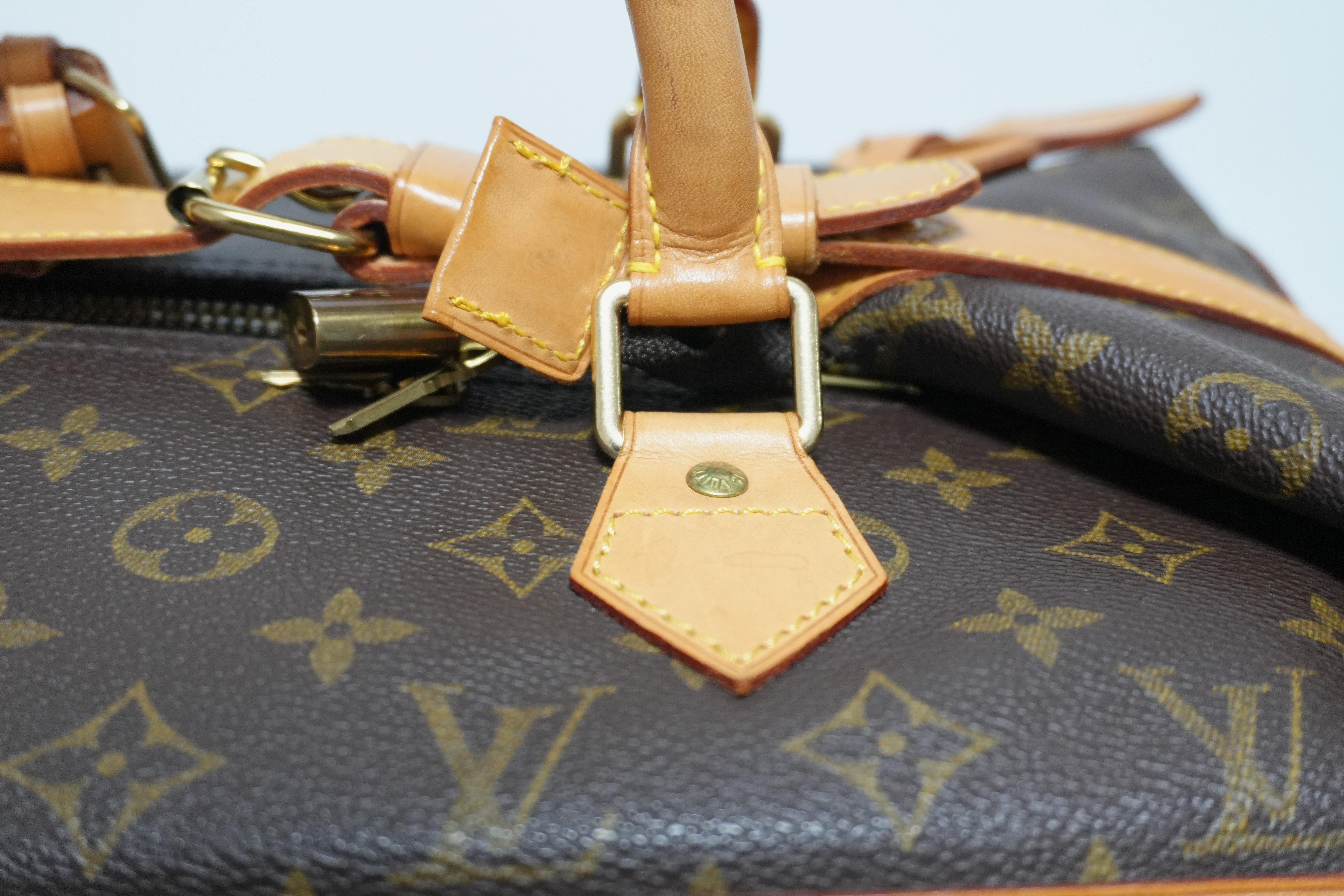 Pre-Owned Louis Vuitton Epi Randonnee Backpack Kenya Brown
