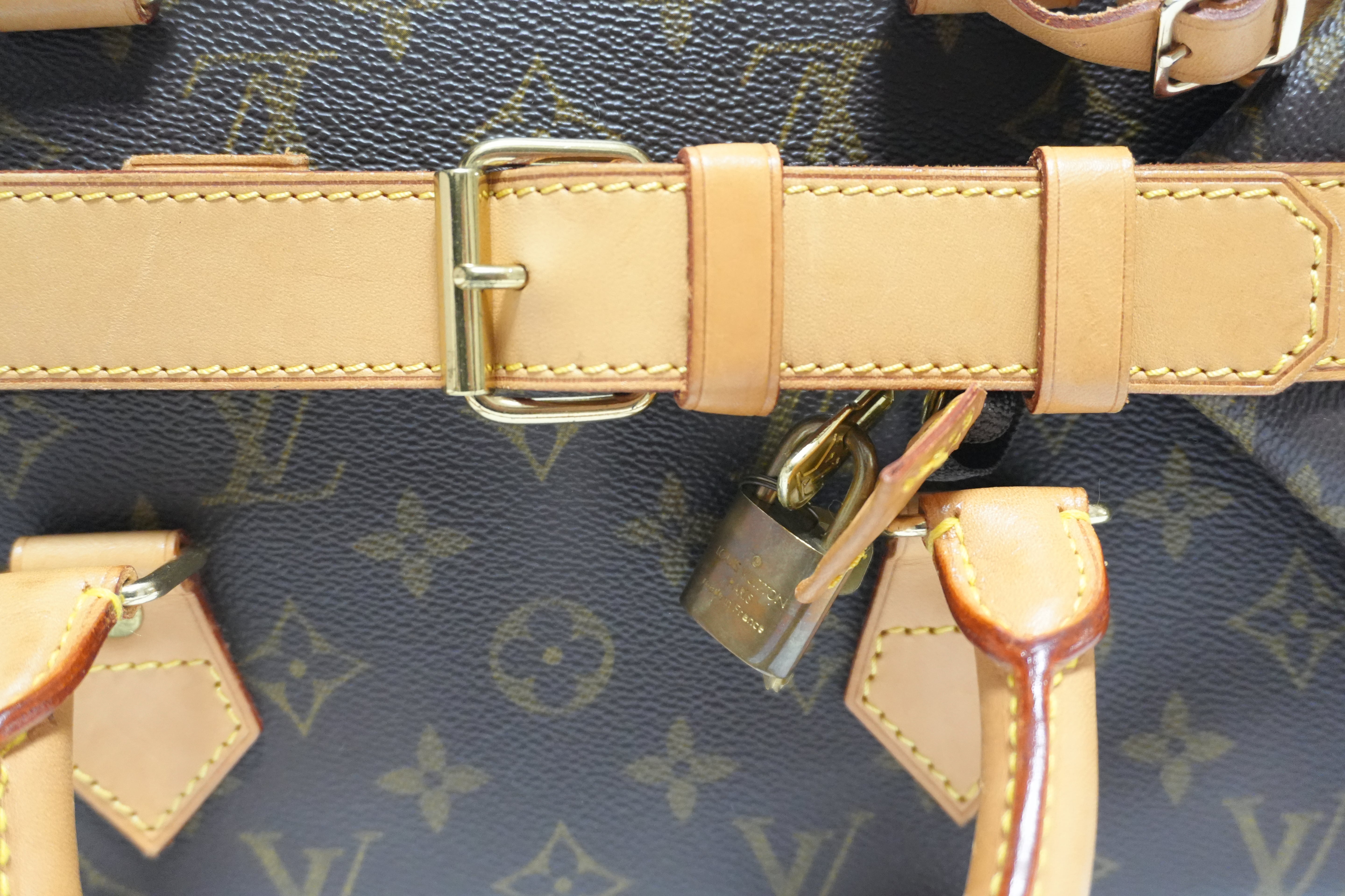Louis Vuitton Monogram Cruiser 40 Travel Bag Used