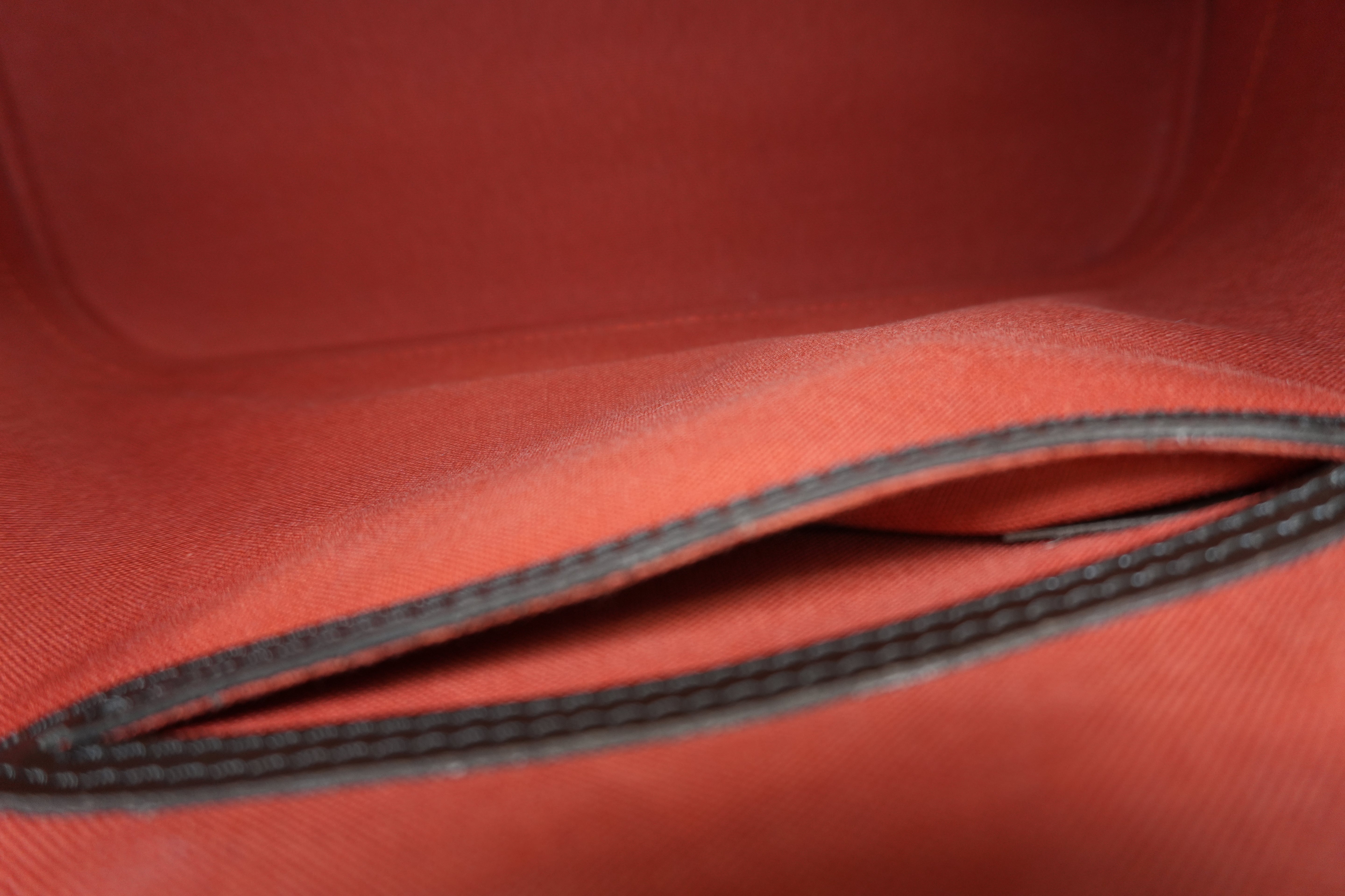 Louis Vuitton Damier Ebene Alma Handbag Used