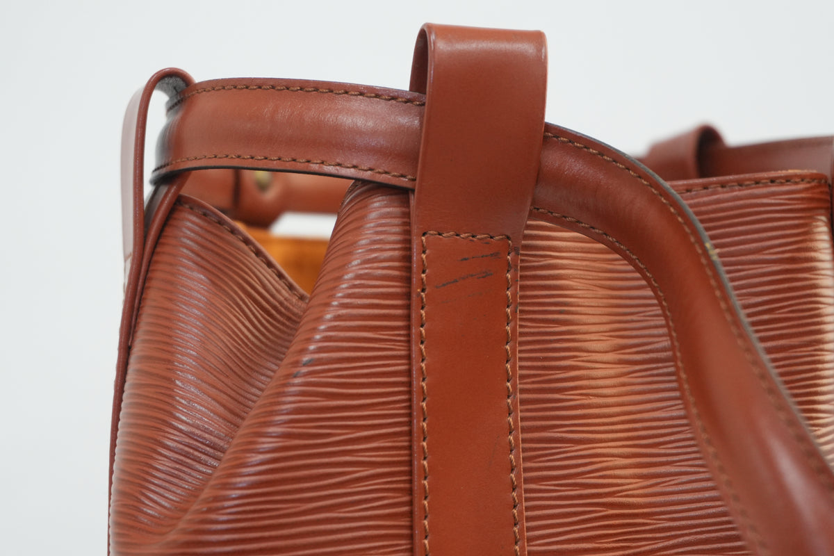 Pre-Owned Louis Vuitton Epi Randonnee Backpack Kenya Brown