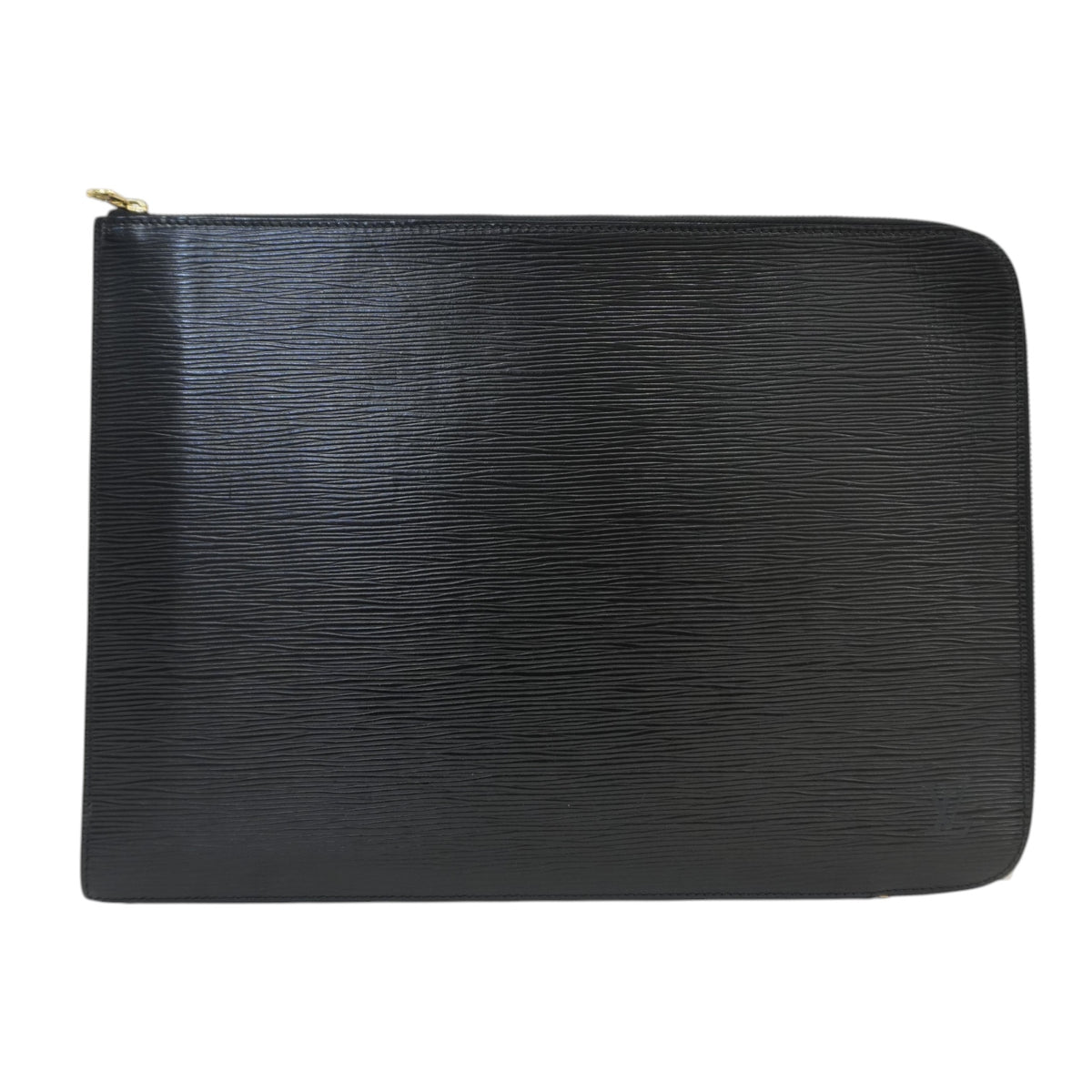 Pre-Owned Louis Vuitton Epi Laptop Case Black