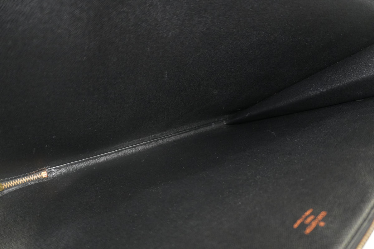 Pre-Owned Louis Vuitton Epi Laptop Case Black