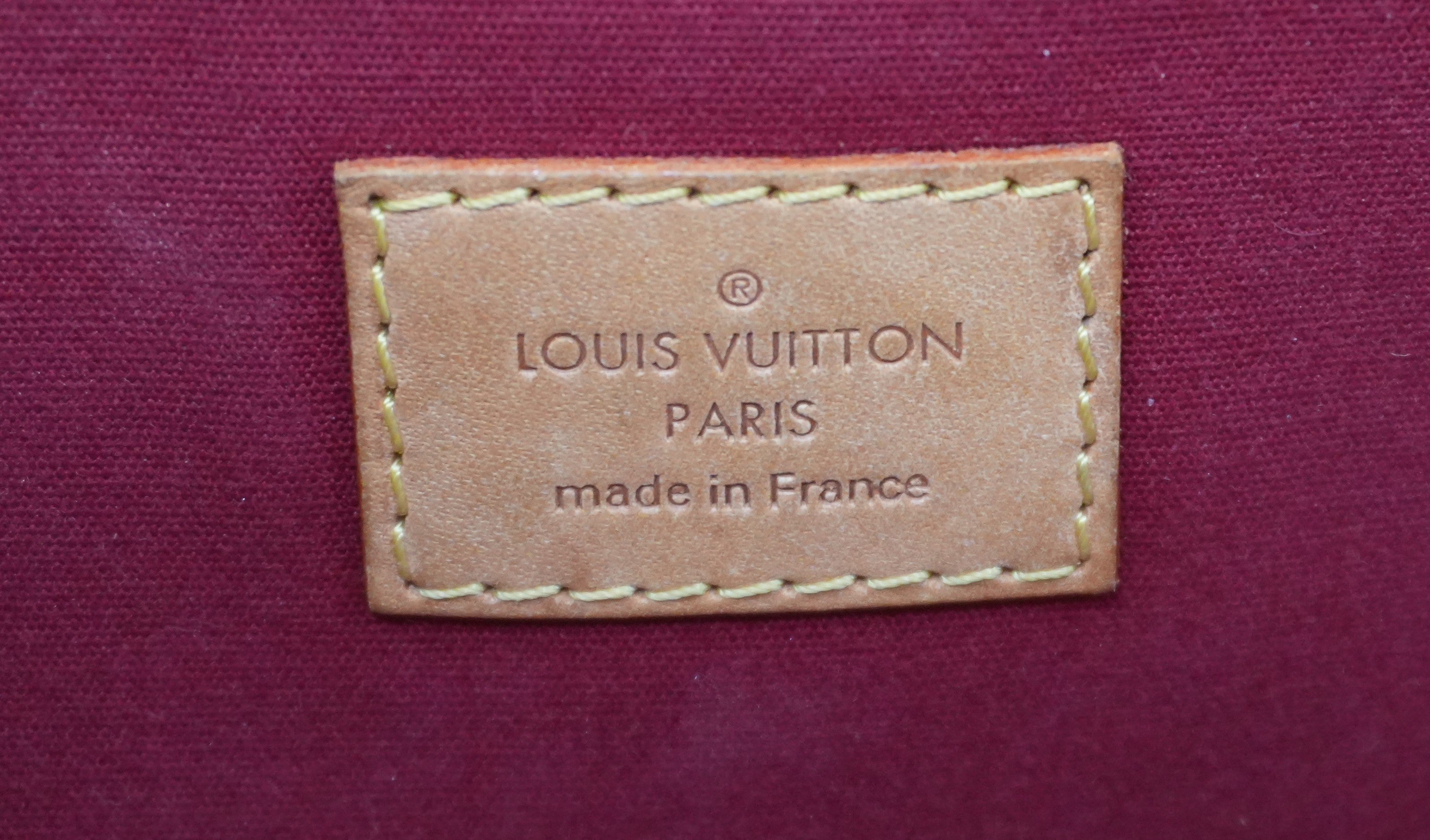 Louis Vuitton Roxbury Vernis Two Way Shoulder Bag Red Used