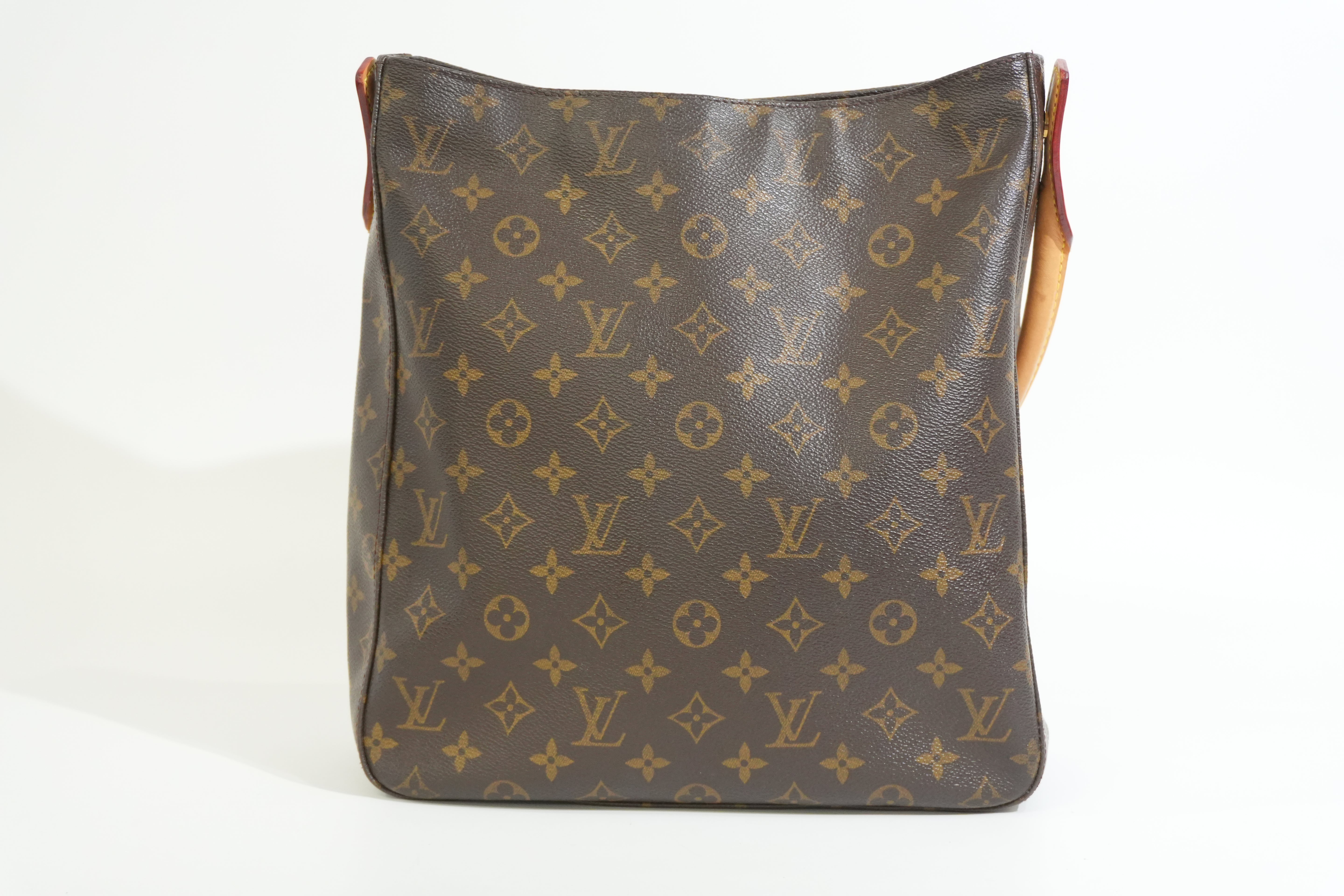 Pre-owned Louis Vuitton Monogram Lopping GM Tote Bag