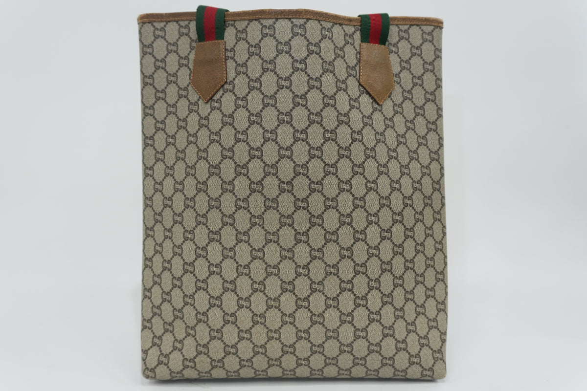 Pre-Owned Gucci Plus Ophidia Front Pocket Vertical Tote Bag