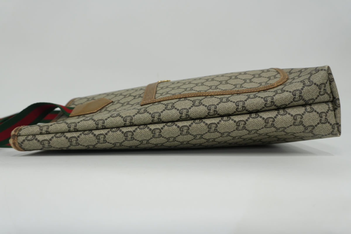 Pre-Owned Gucci Plus Ophidia Front Pocket Vertical Tote Bag